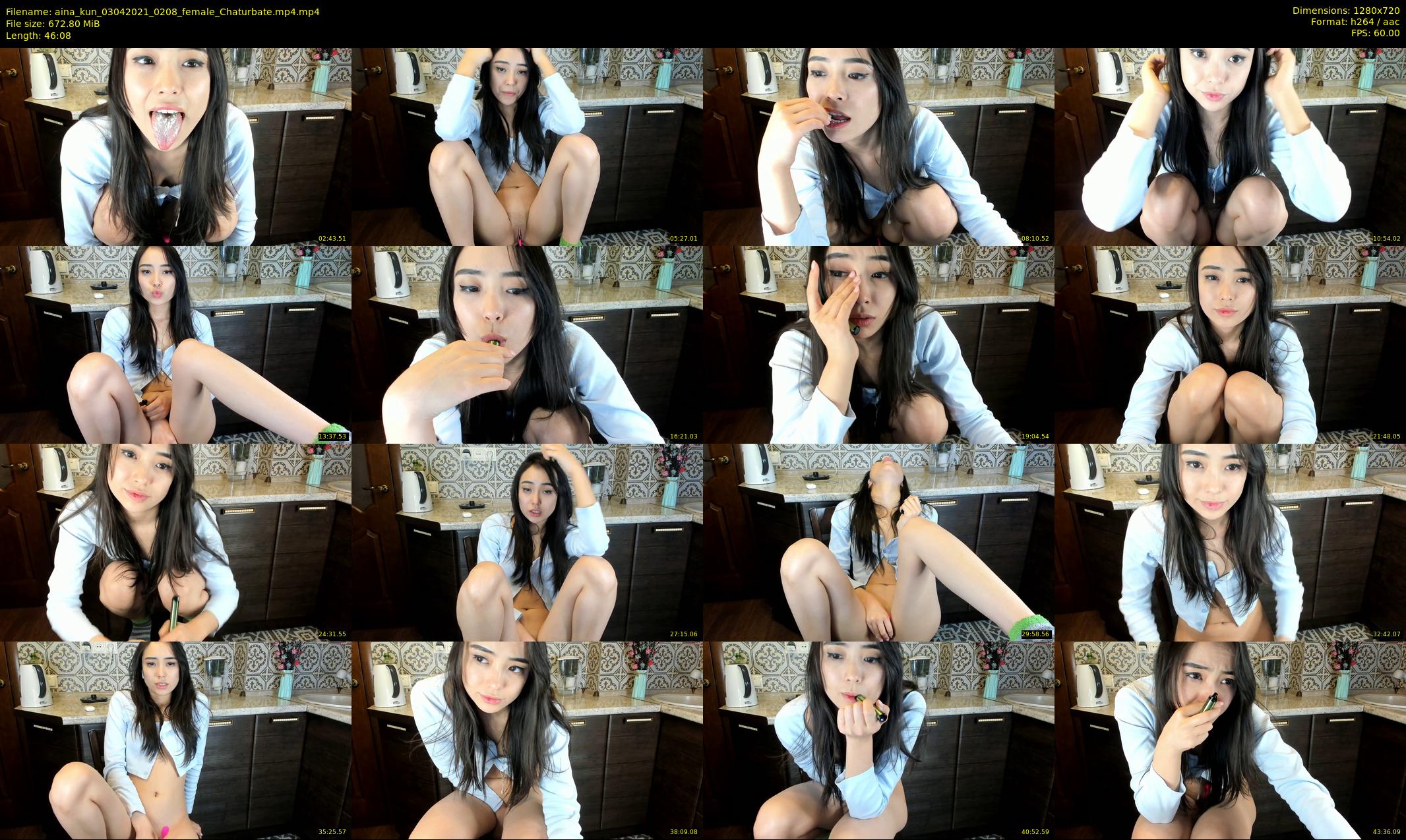 aina_kun — 47 minute Chaturbate female cam show recording, 720p, Apr 3, 2021