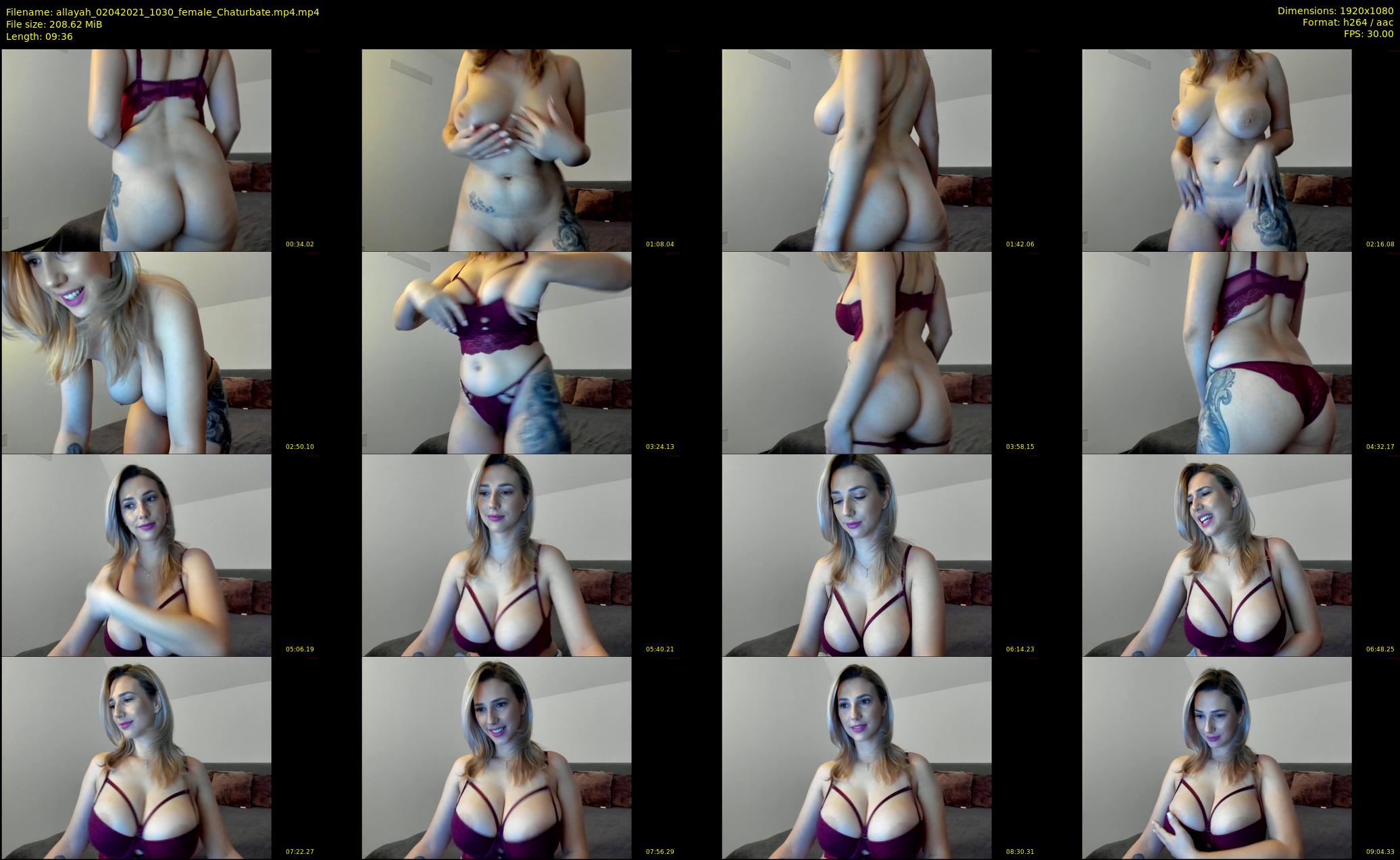 allayah — 10 minute Chaturbate female cam show recording, 1080p, Apr 2, 2021
