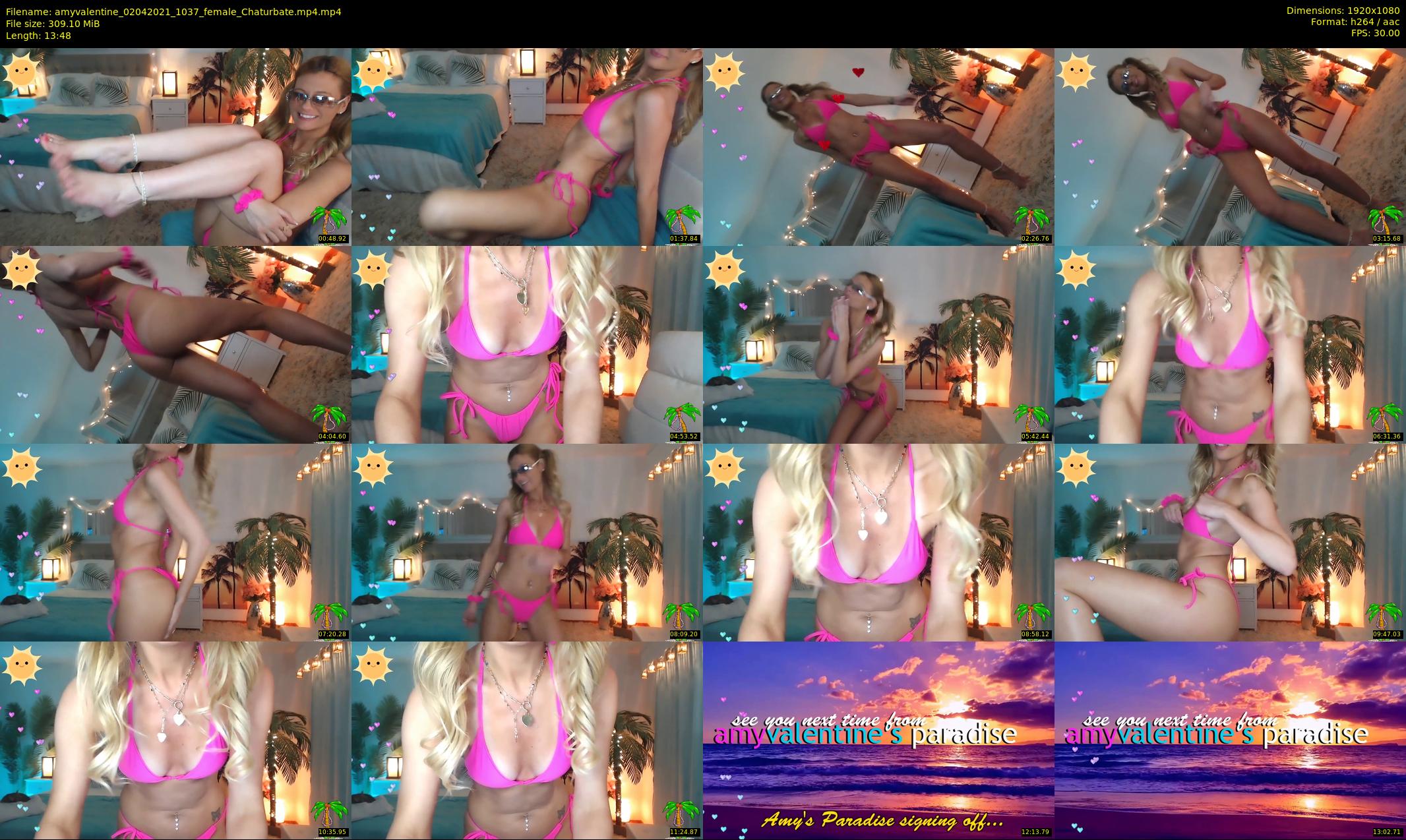 amyvalentine — 14 minute Chaturbate female cam show recording, 1080p, Apr 2, 2021