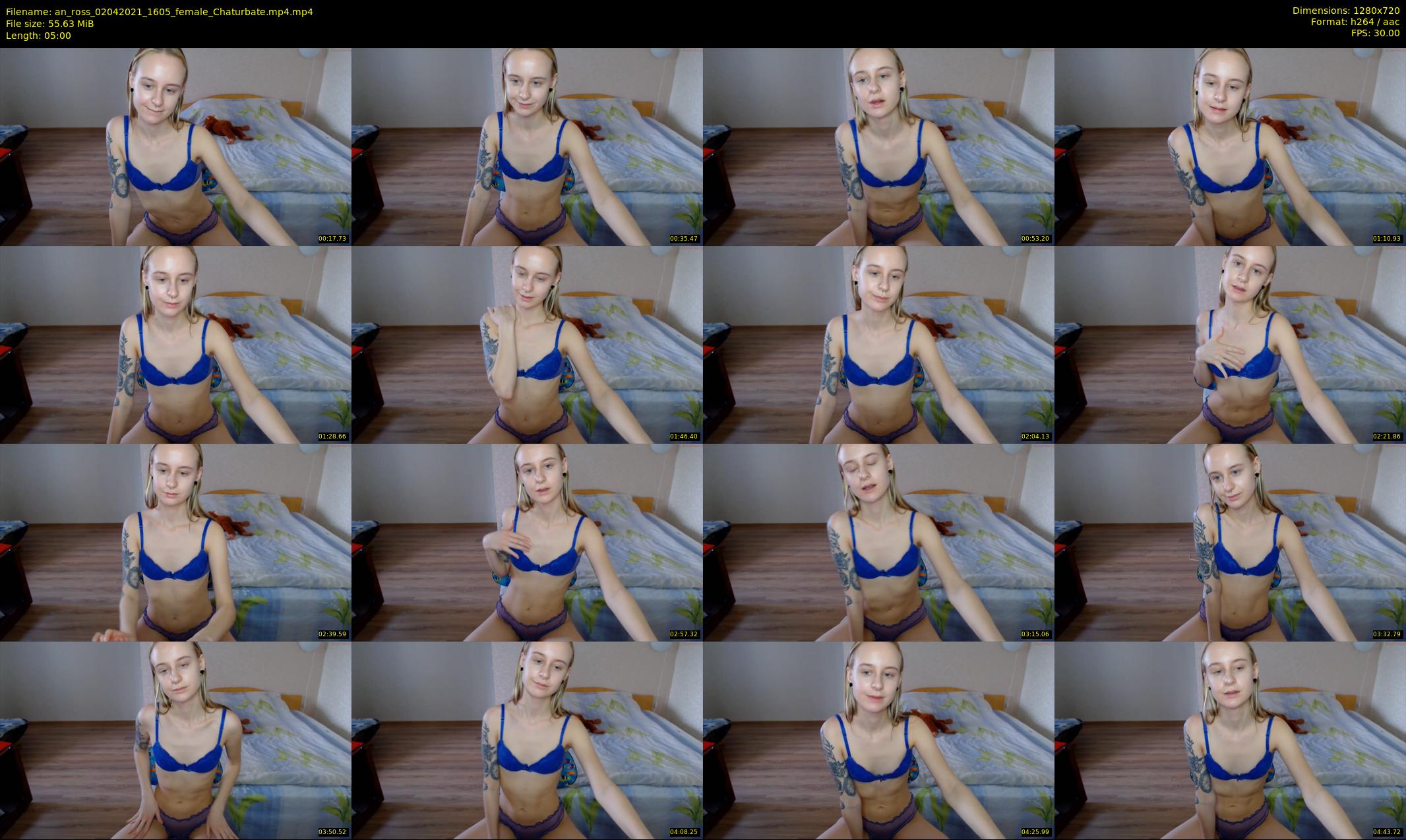 an_ross — 5 minute Chaturbate female cam show recording, 720p, Apr 2, 2021