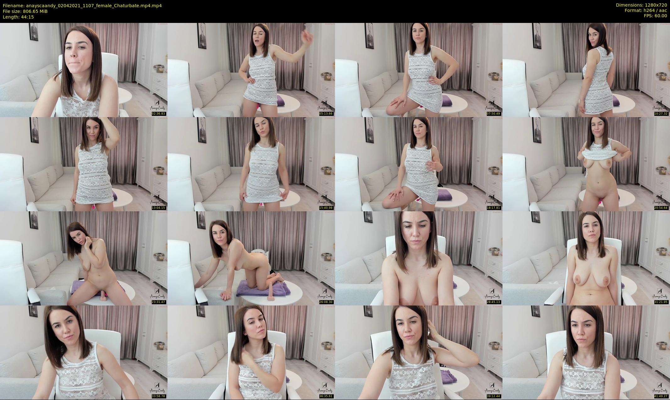 anayscaandy — 45 minute Chaturbate female cam show recording, 720p, Apr 2, 2021