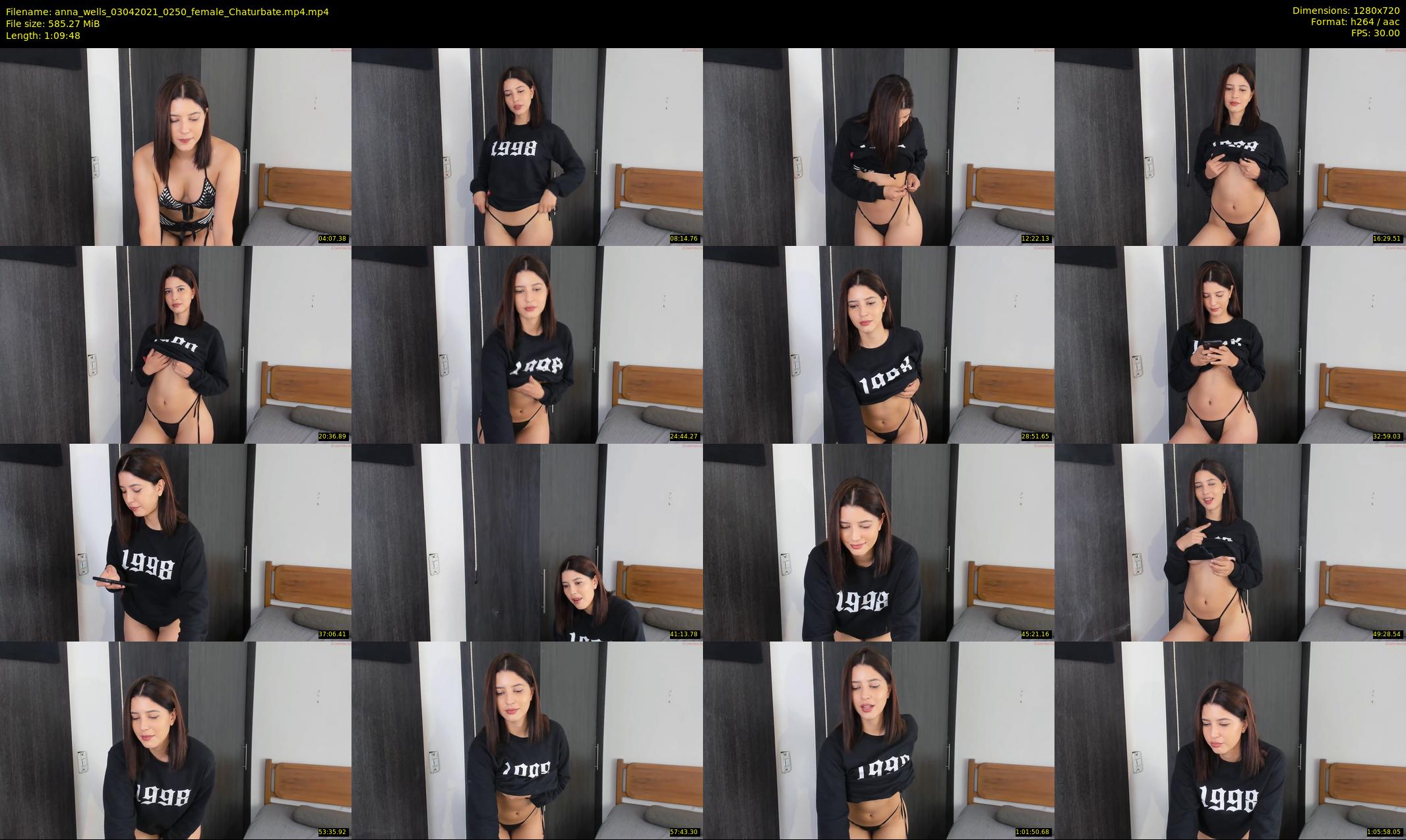 anna_wells — 70 minute Chaturbate female cam show recording, 720p, Apr 3, 2021