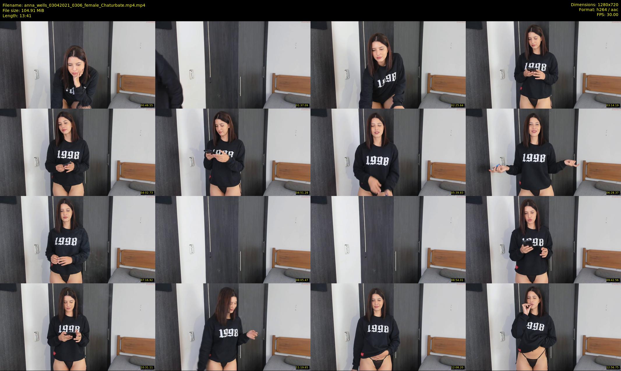 anna_wells — 14 minute Chaturbate female cam show recording, 720p, Apr 3, 2021