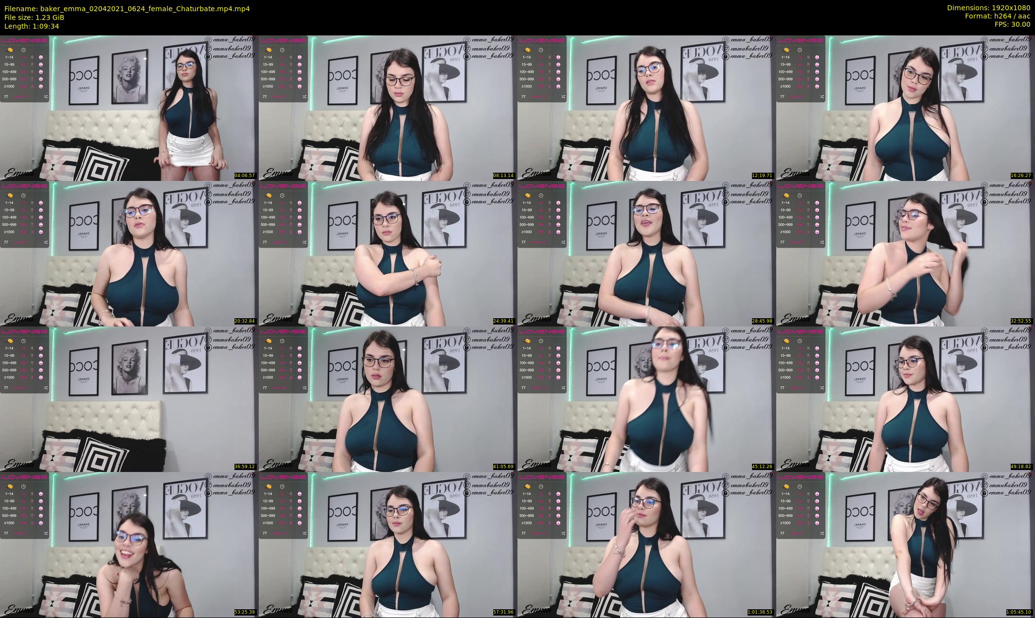 baker_emma — 70 minute Chaturbate female cam show recording, 1080p, Apr 2, 2021