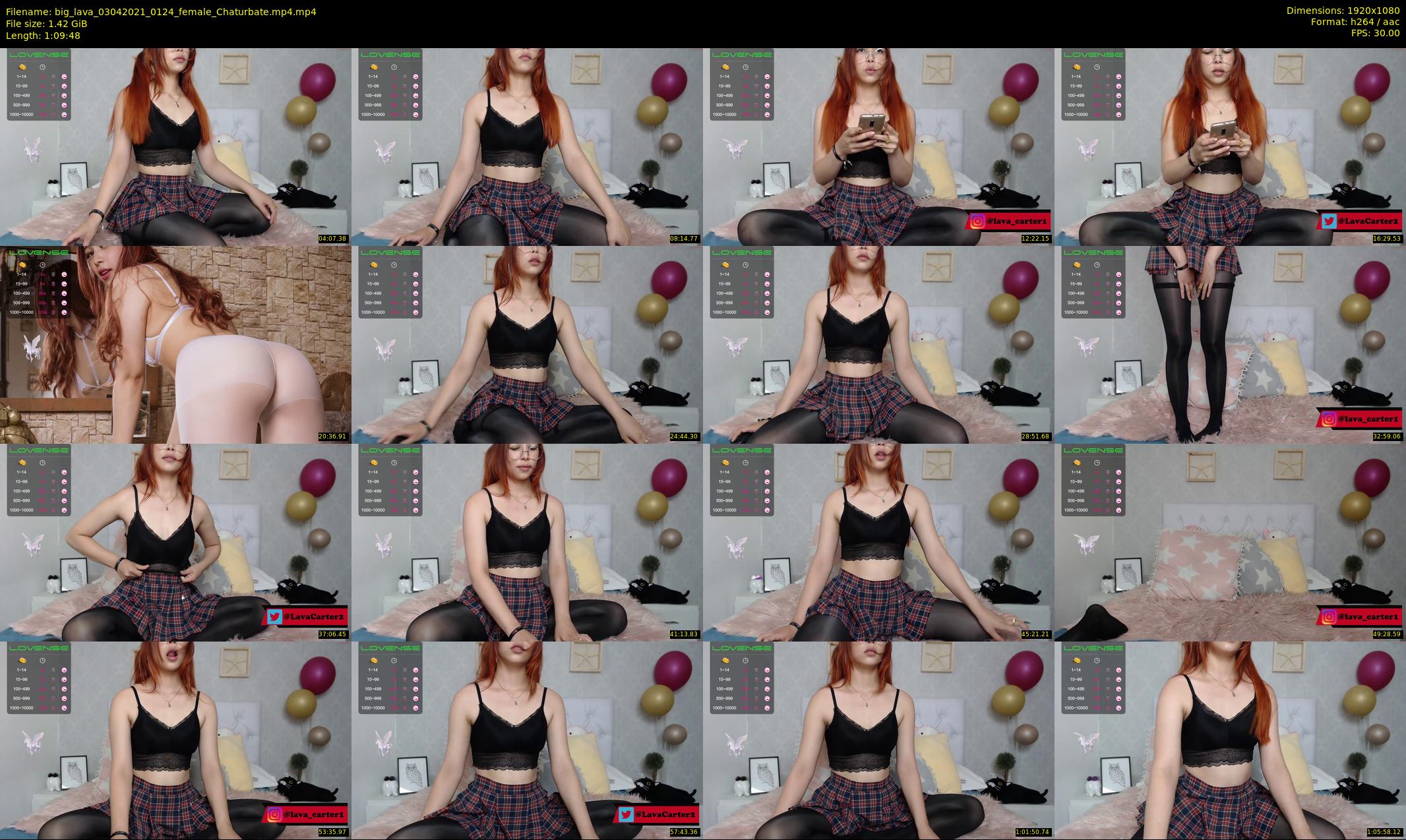 big_lava — 70 minute Chaturbate female cam show recording, 1080p, Apr 3, 2021