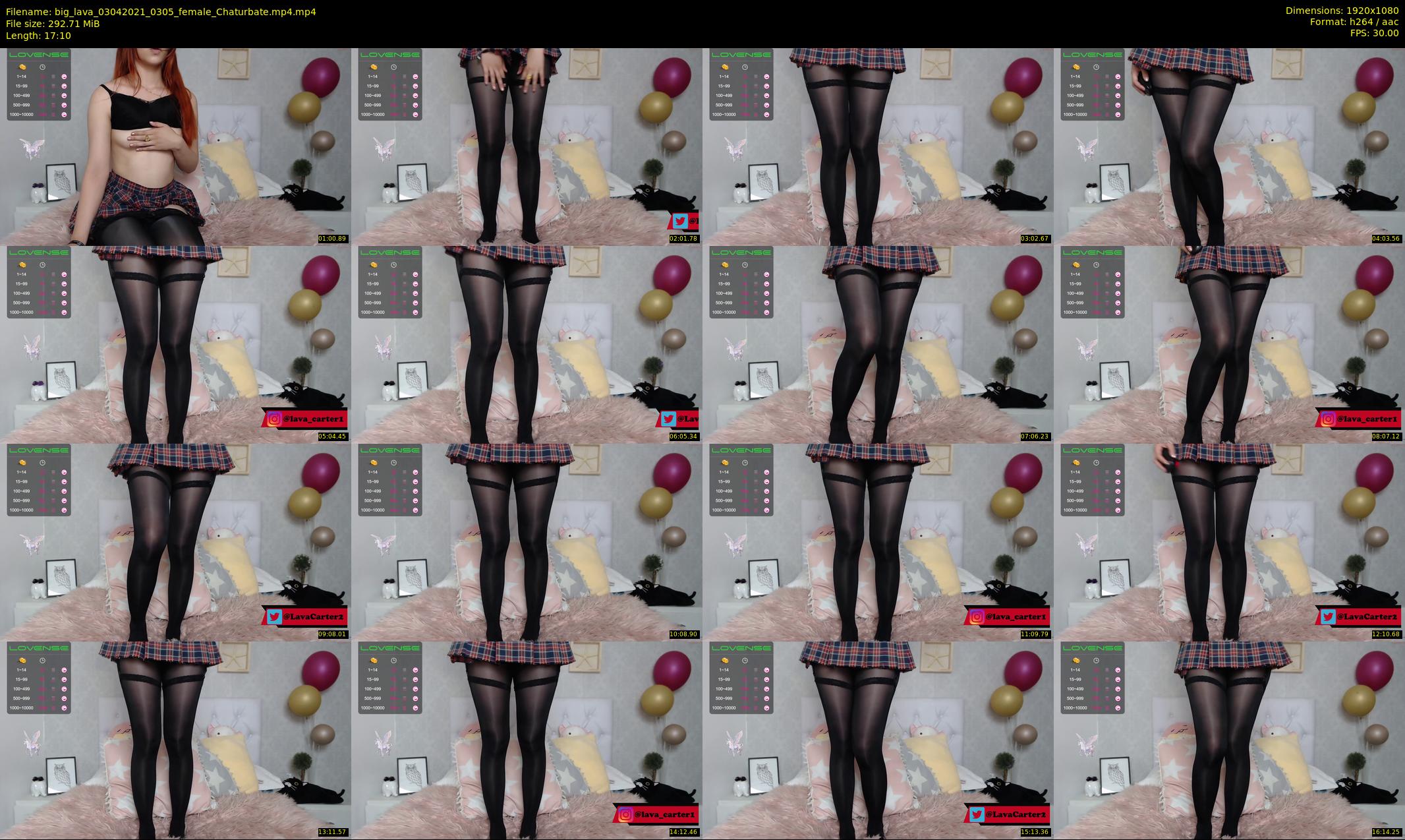 big_lava — 18 minute Chaturbate female cam show recording, 1080p, Apr 3, 2021