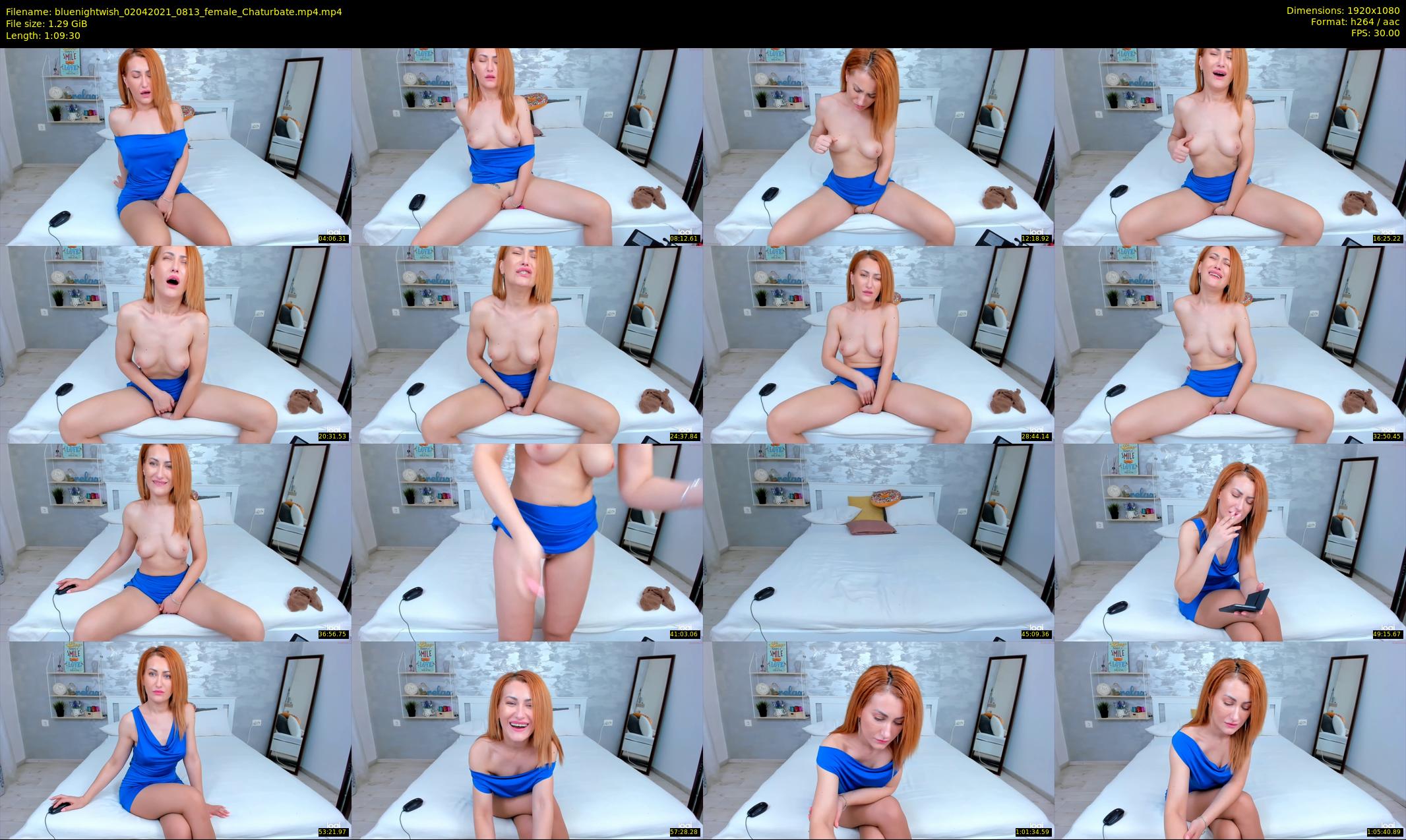 bluenightwish — 70 minute Chaturbate female cam show recording, 1080p, Apr 2, 2021