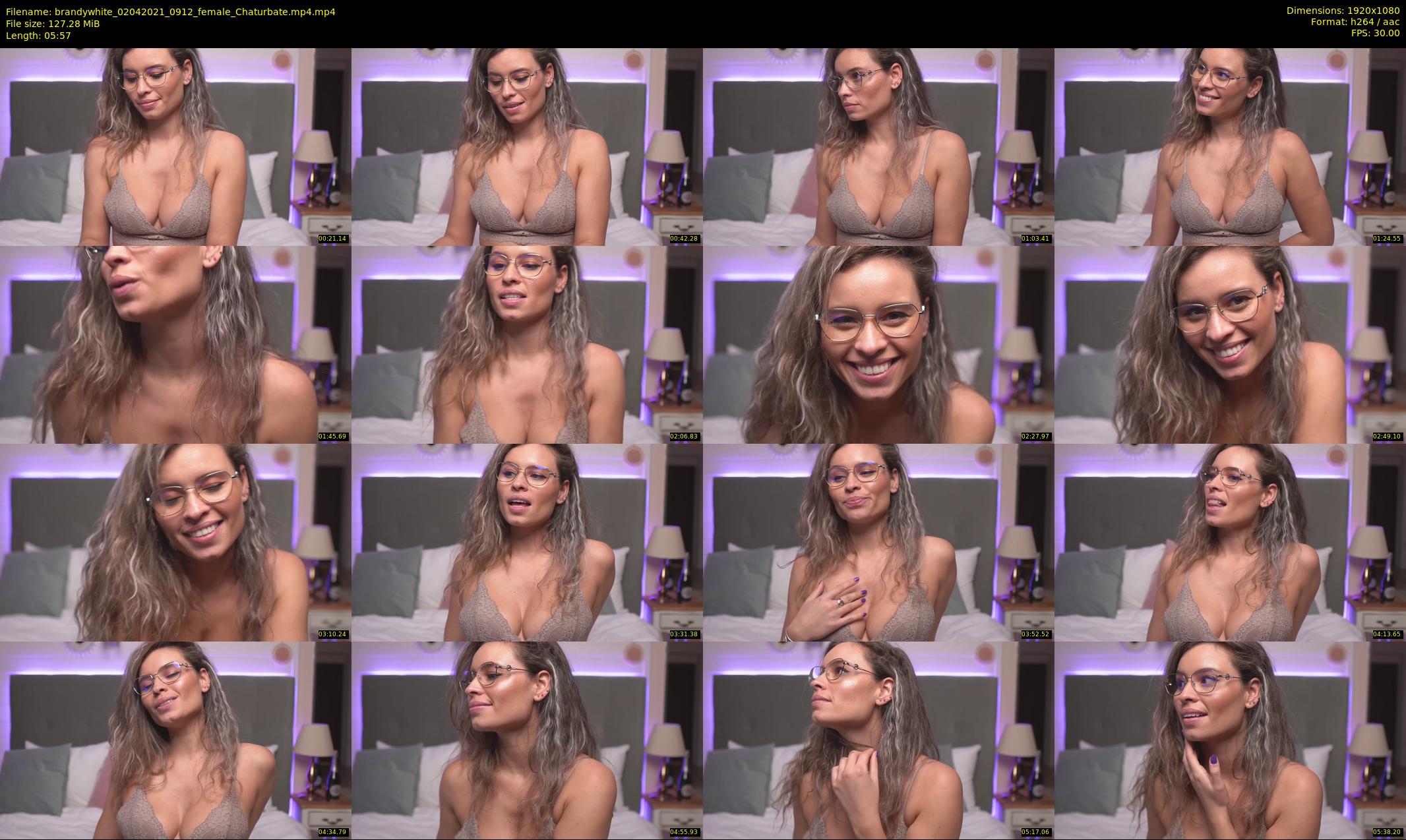 brandywhite — 6 minute Chaturbate female cam show recording, 1080p, Apr 2, 2021