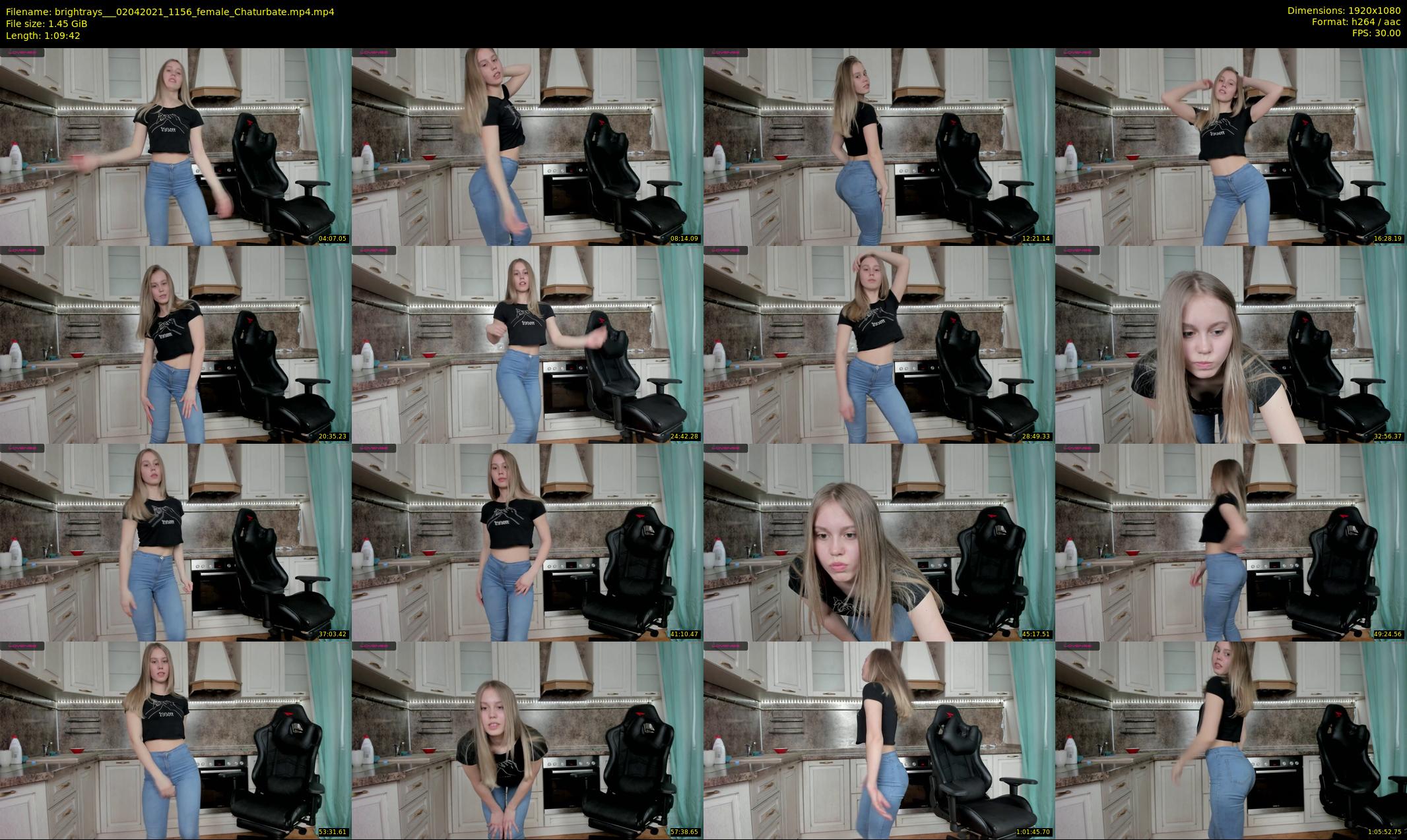 brightrays__ — 70 minute Chaturbate female cam show recording, 1080p, Apr 2, 2021
