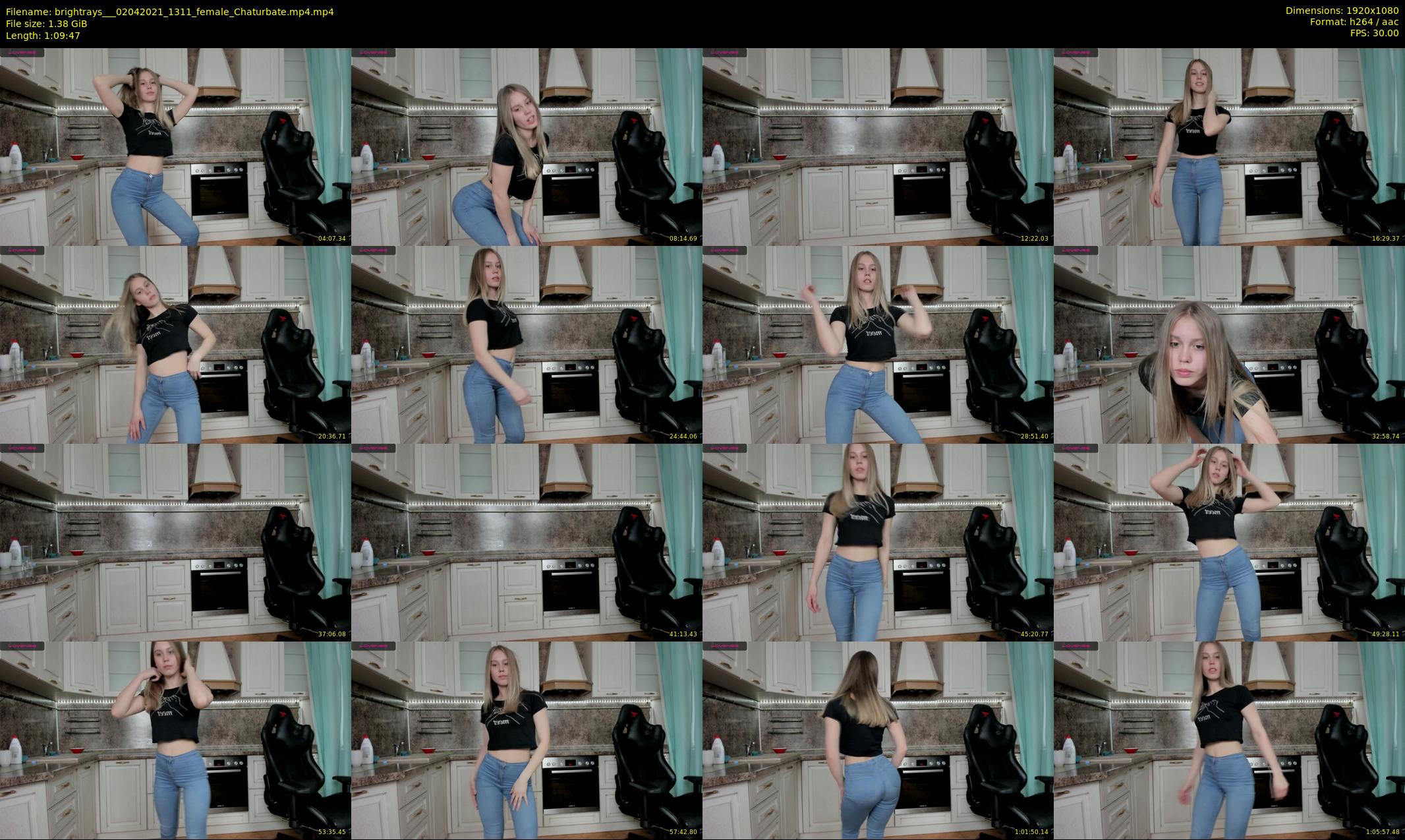 brightrays__ — 70 minute Chaturbate female cam show recording, 1080p, Apr 2, 2021