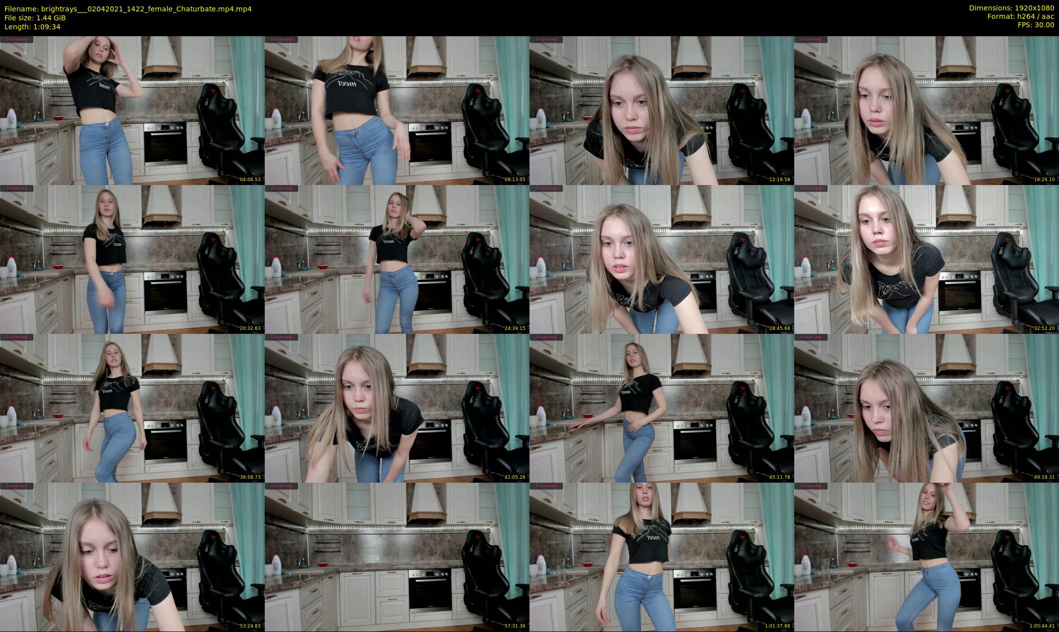 brightrays__ — 70 minute Chaturbate female cam show recording, 1080p, Apr 2, 2021