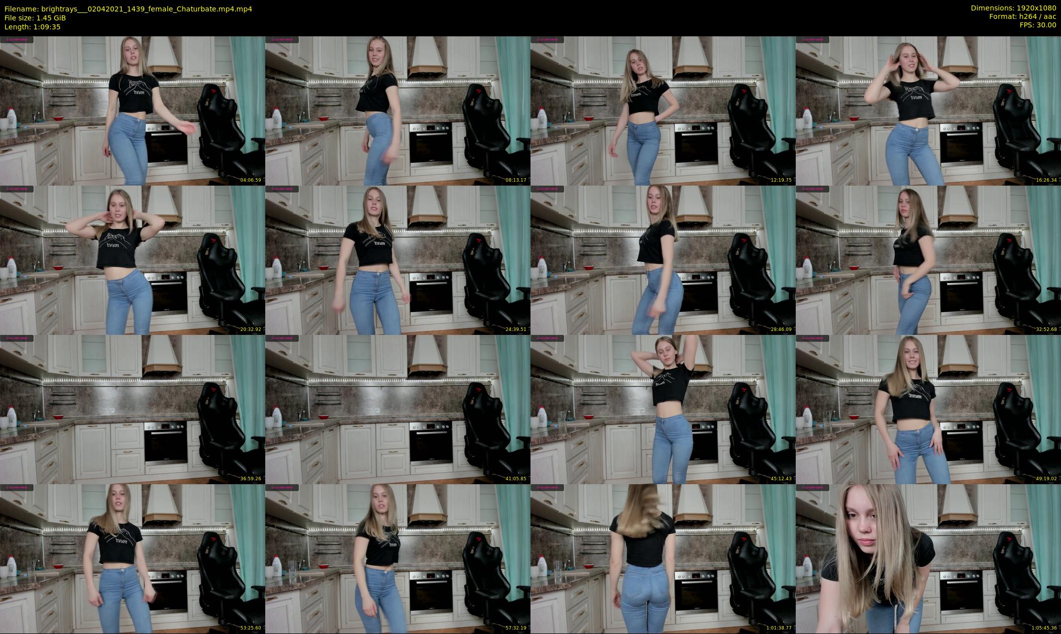 brightrays__ — 70 minute Chaturbate female cam show recording, 1080p, Apr 2, 2021