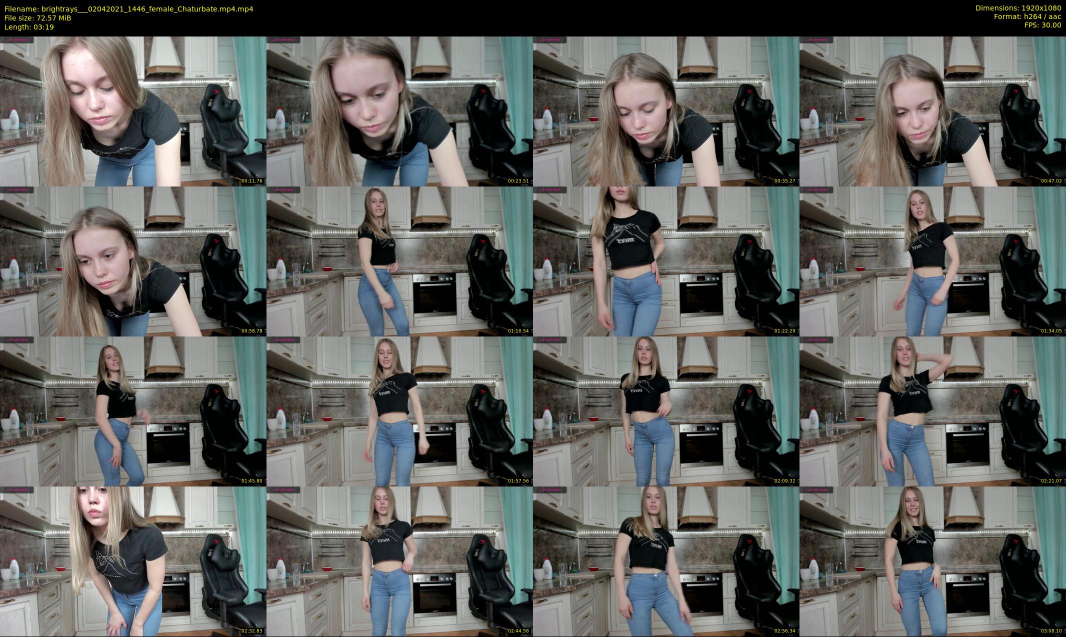 brightrays__ — 4 minute Chaturbate female cam show recording, 1080p, Apr 2, 2021