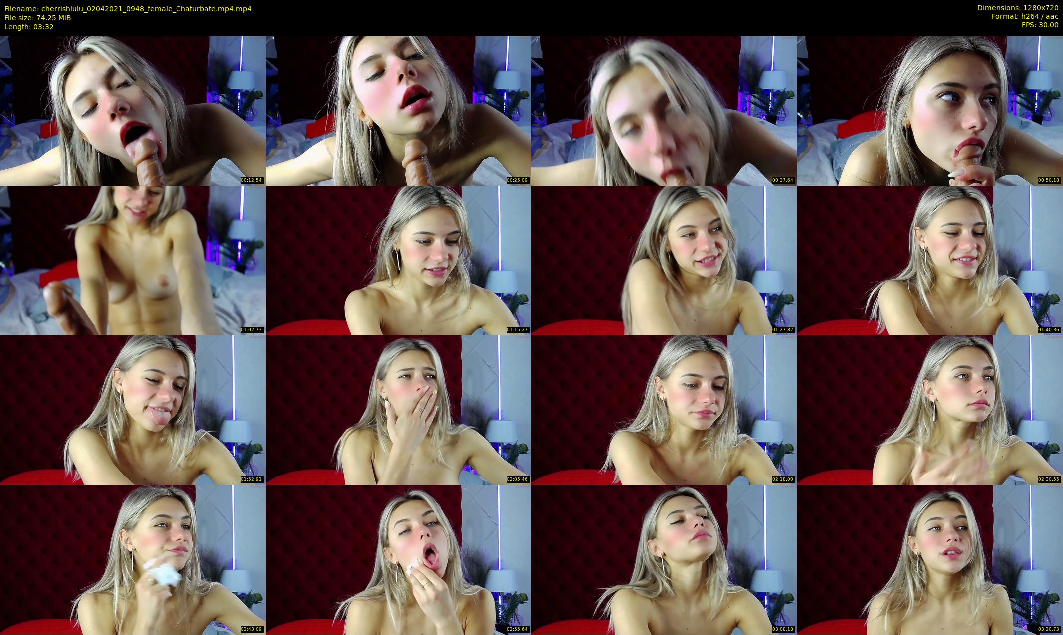 cherrishlulu — 4 minute Chaturbate female cam show recording, 720p, Apr 2, 2021