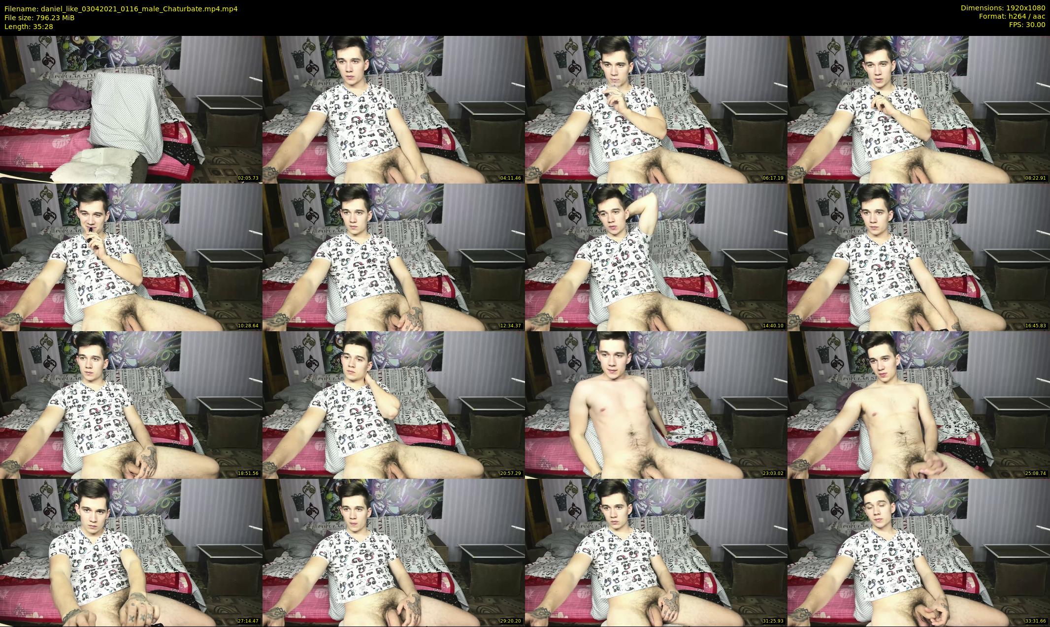 daniel_like — 36 minute Chaturbate male cam show recording, 1080p, Apr 3, 2021