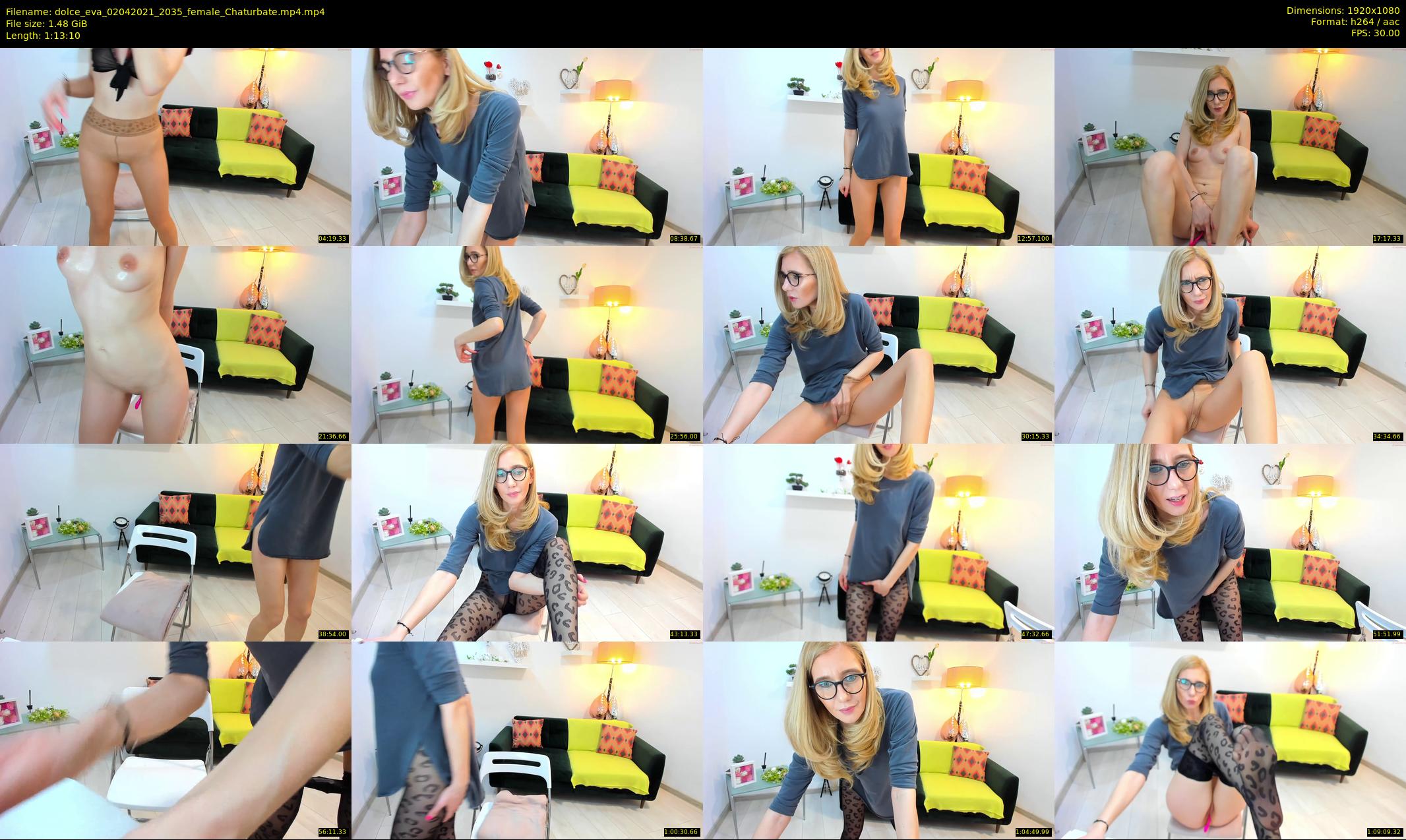 dolce_eva — 74 minute Chaturbate female cam show recording, 1080p, Apr 2, 2021