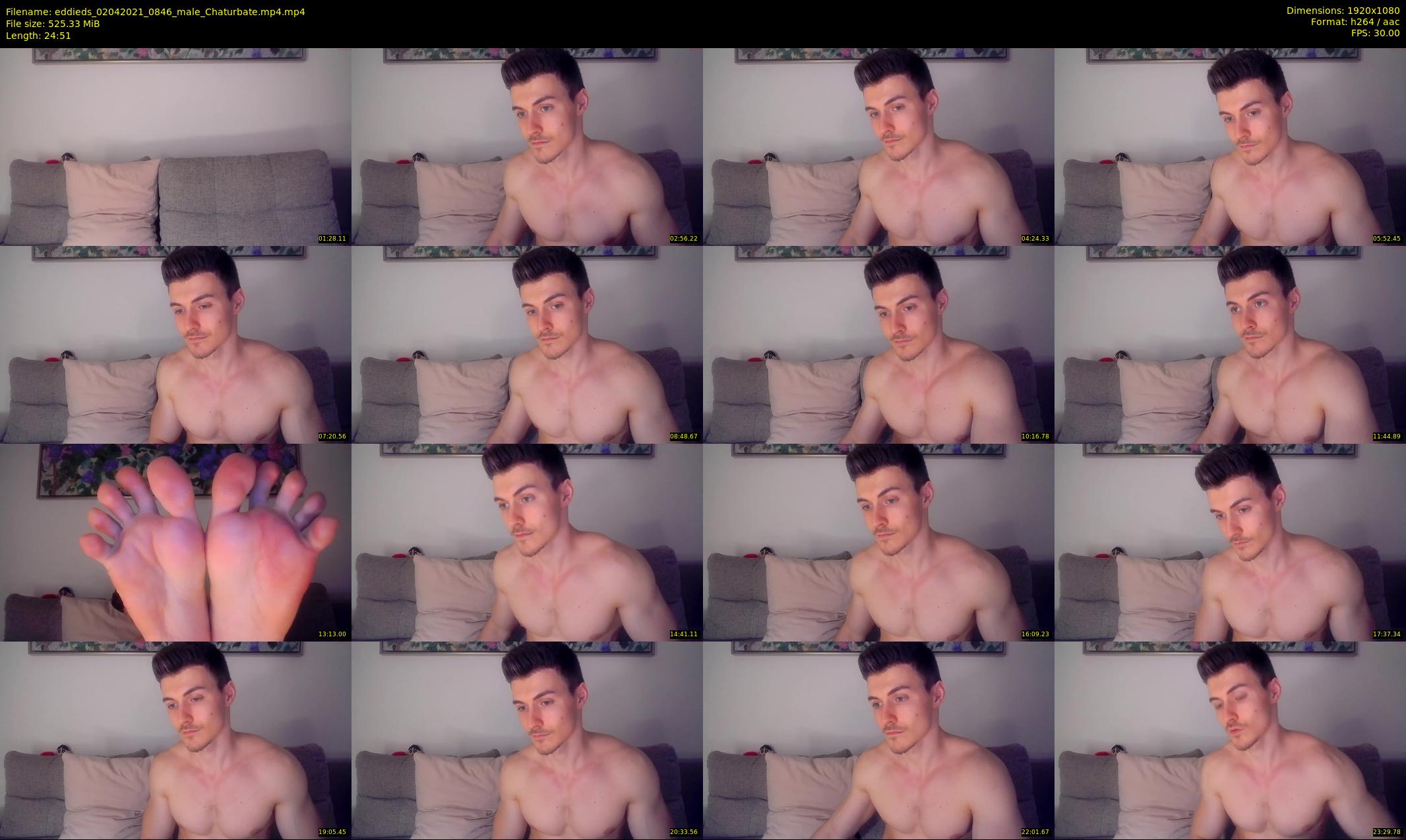 eddieds — 25 minute Chaturbate male cam show recording, 1080p, Apr 2, 2021