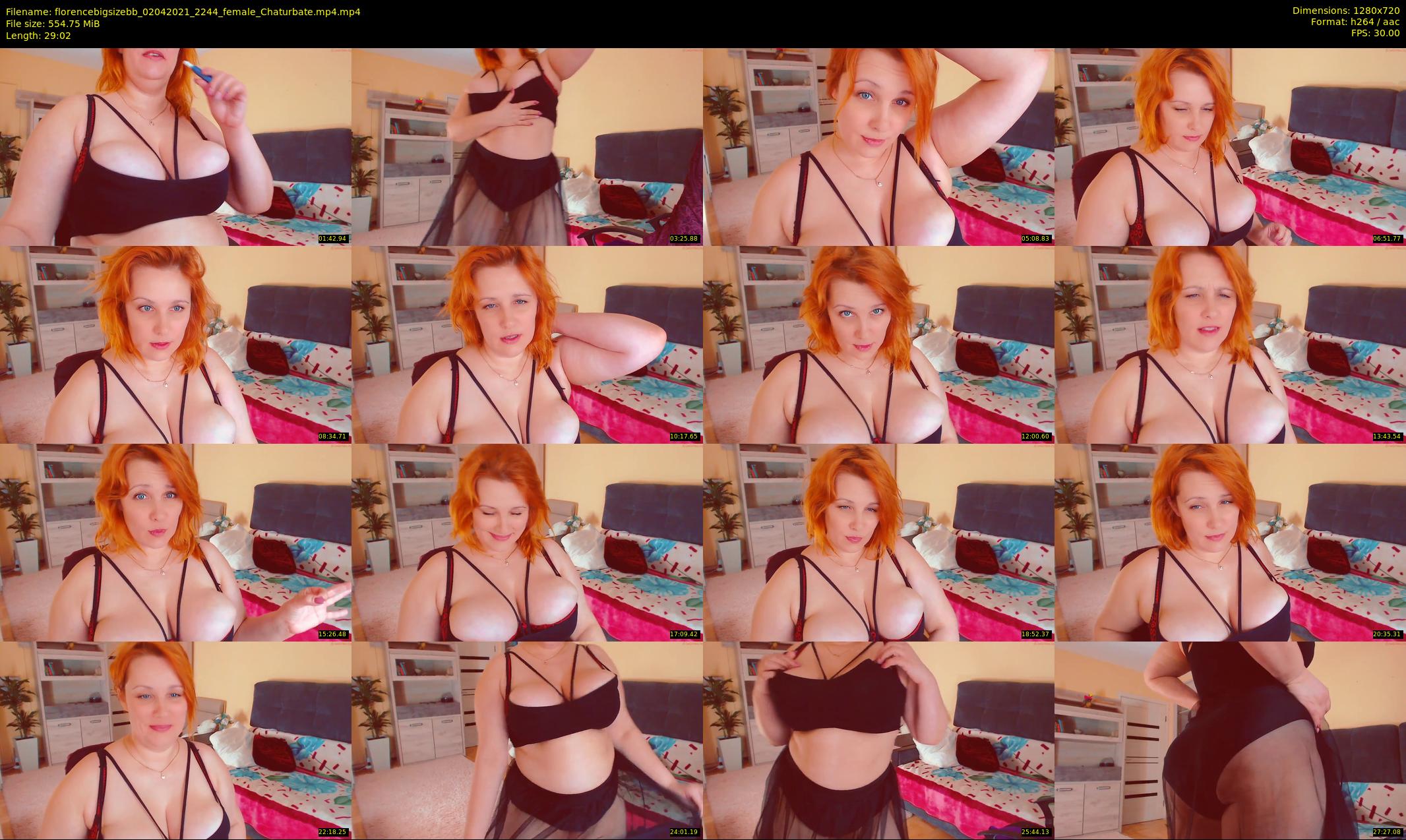 florencebigsizebb — 30 minute Chaturbate female cam show recording, 720p, Apr 2, 2021