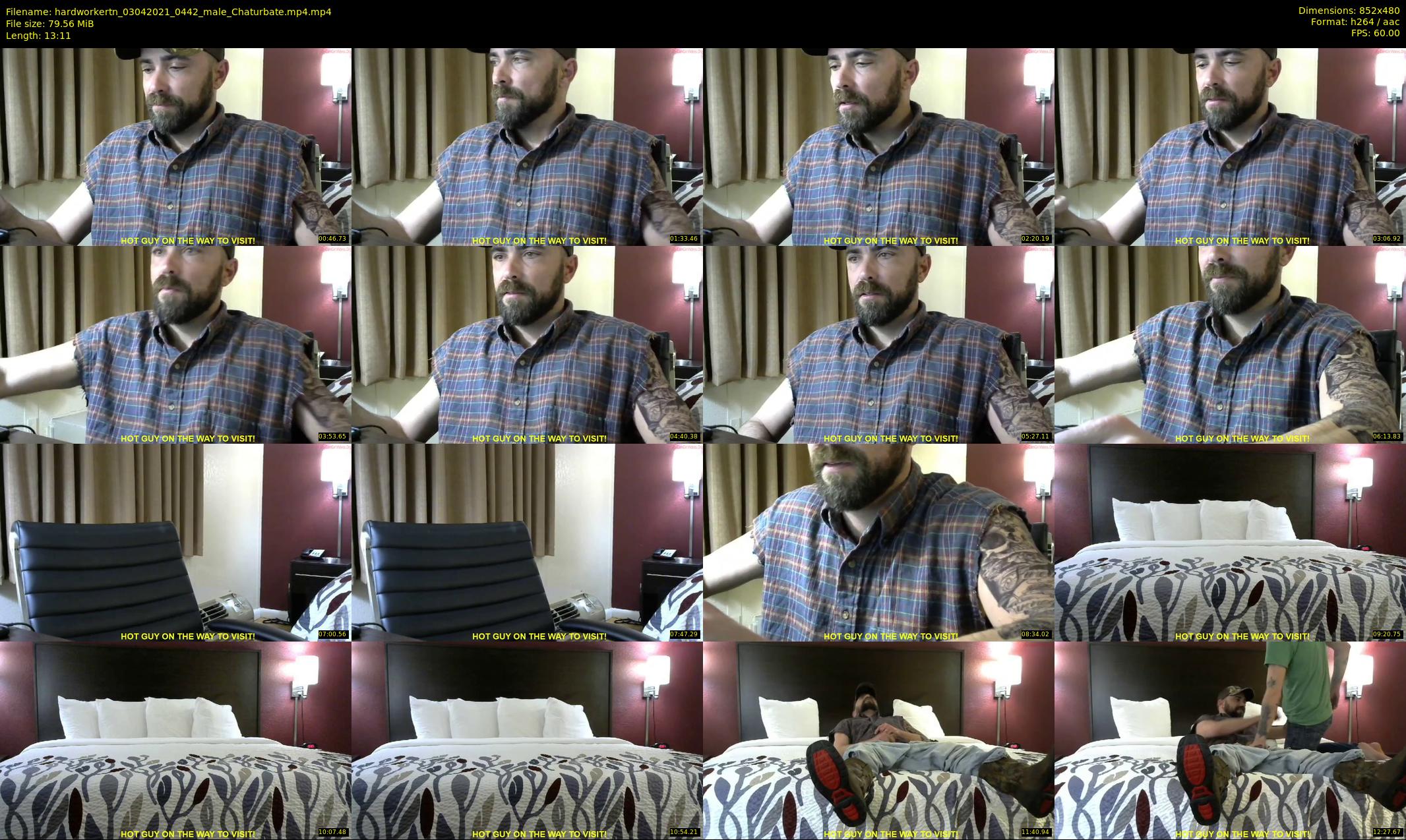 hardworkertn — 14 minute Chaturbate male cam show recording, 480p, Apr 3, 2021