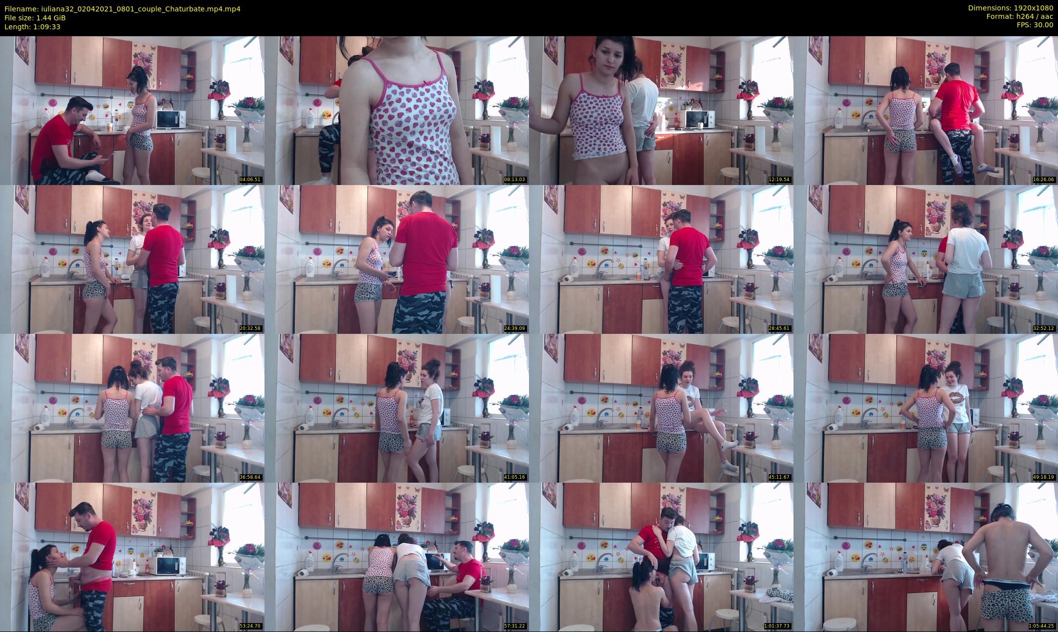 iuliana32 — 70 minute Chaturbate couple cam show recording, 1080p, Apr 2, 2021
