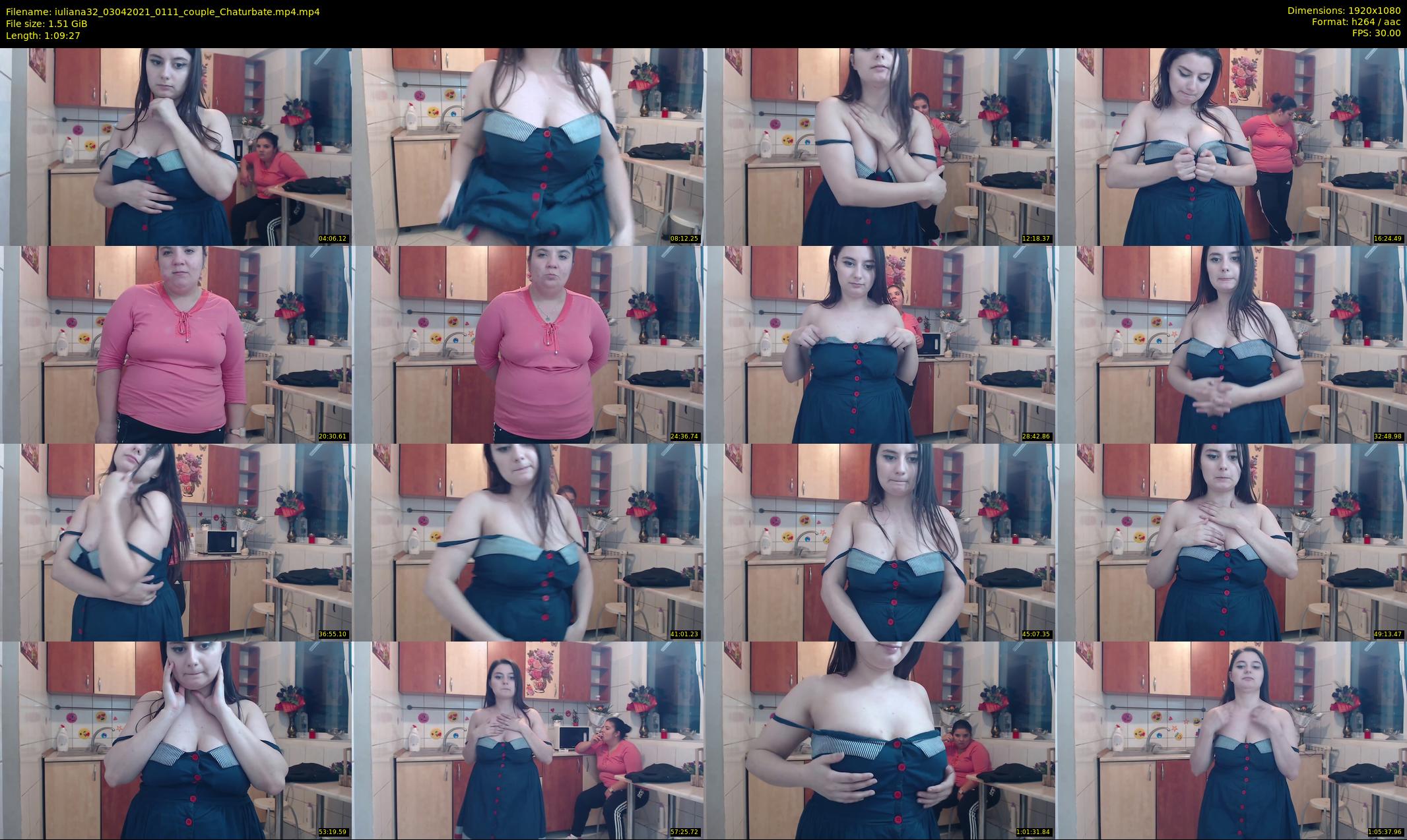 iuliana32 — 70 minute Chaturbate couple cam show recording, 1080p, Apr 3, 2021