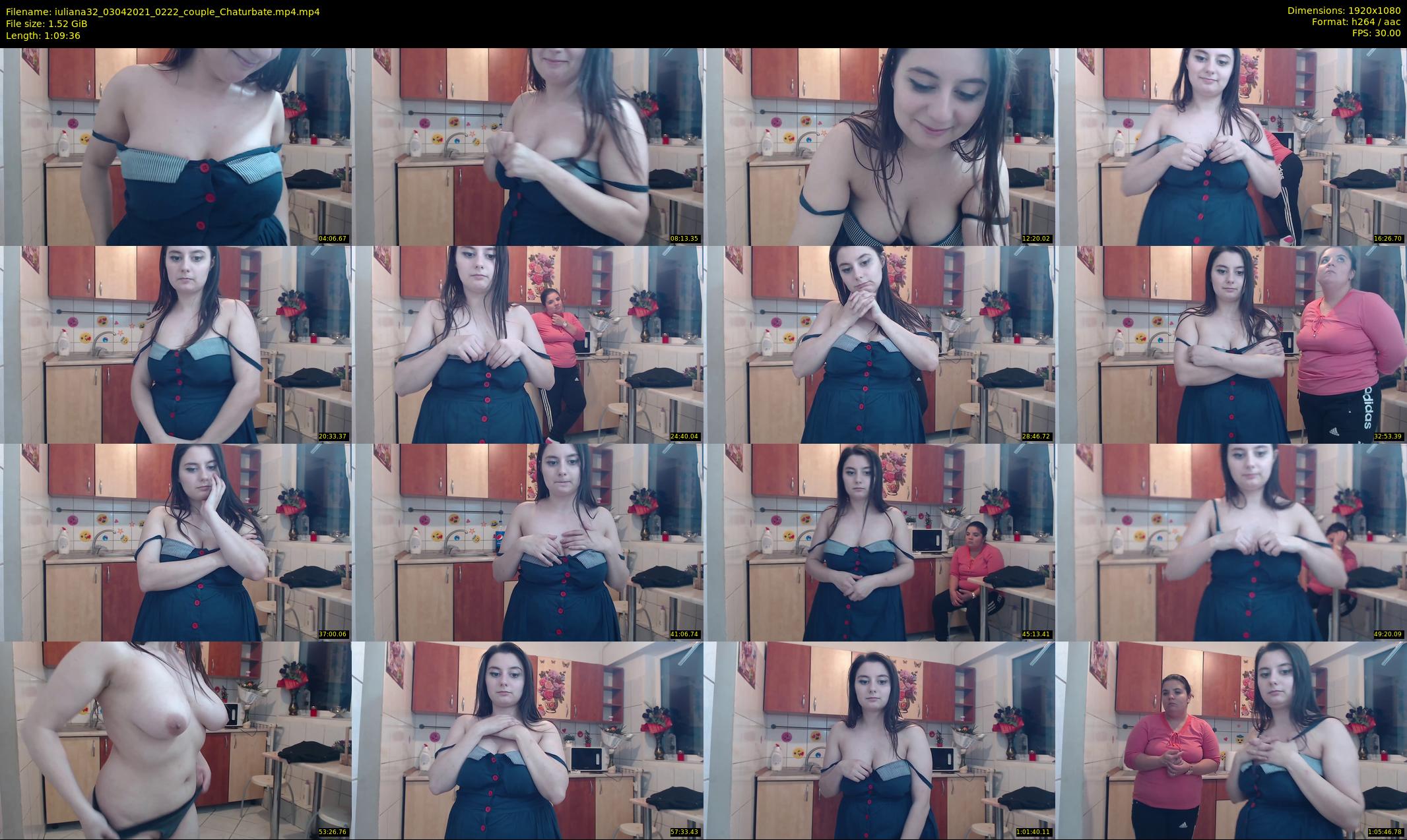 iuliana32 — 70 minute Chaturbate couple cam show recording, 1080p, Apr 3, 2021