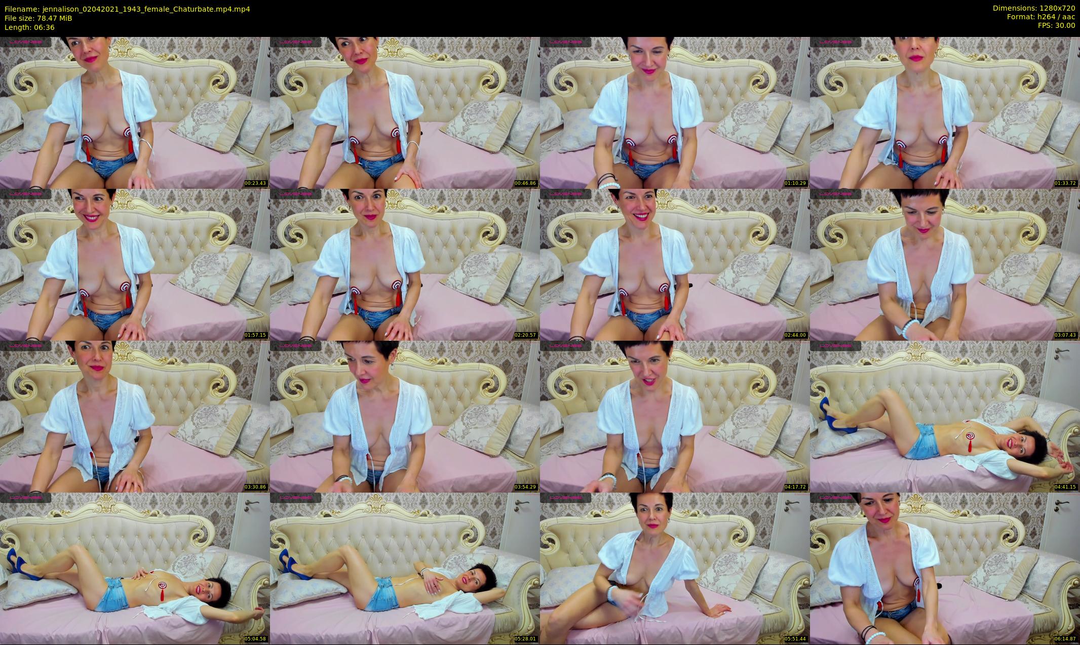 jennalison — 7 minute Chaturbate female cam show recording, 720p, Apr 2, 2021