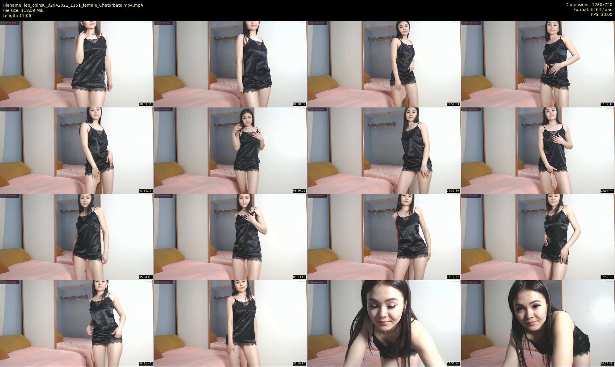 lee_chinsu — 12 minute Chaturbate female cam show recording, 720p, Apr 2, 2021