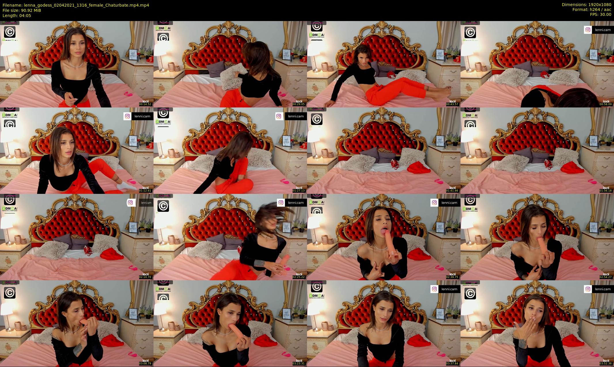 lenna_godess — 5 minute Chaturbate female cam show recording, 1080p, Apr 2, 2021