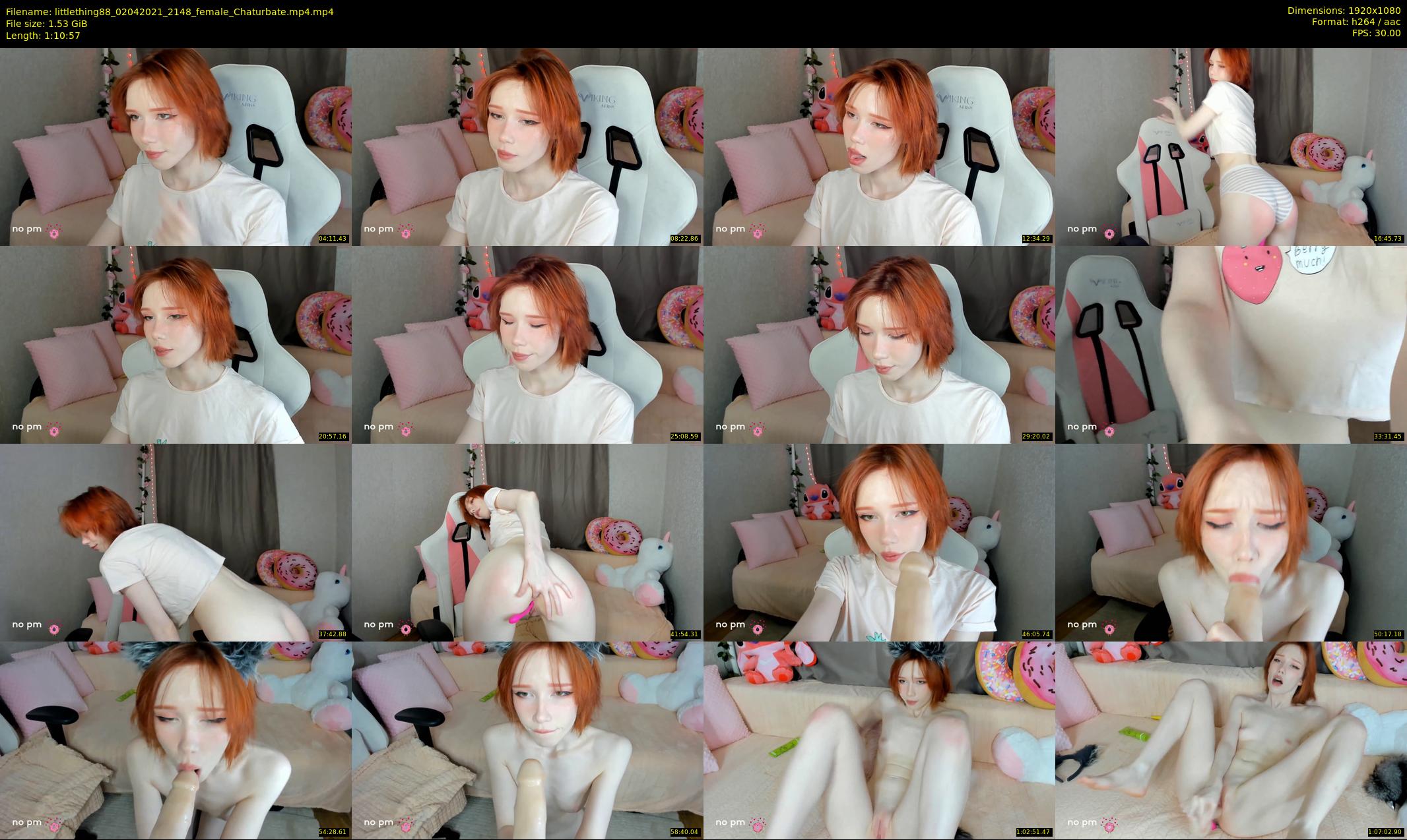 littlething88 — 71 minute Chaturbate female cam show recording, 1080p, Apr 2, 2021