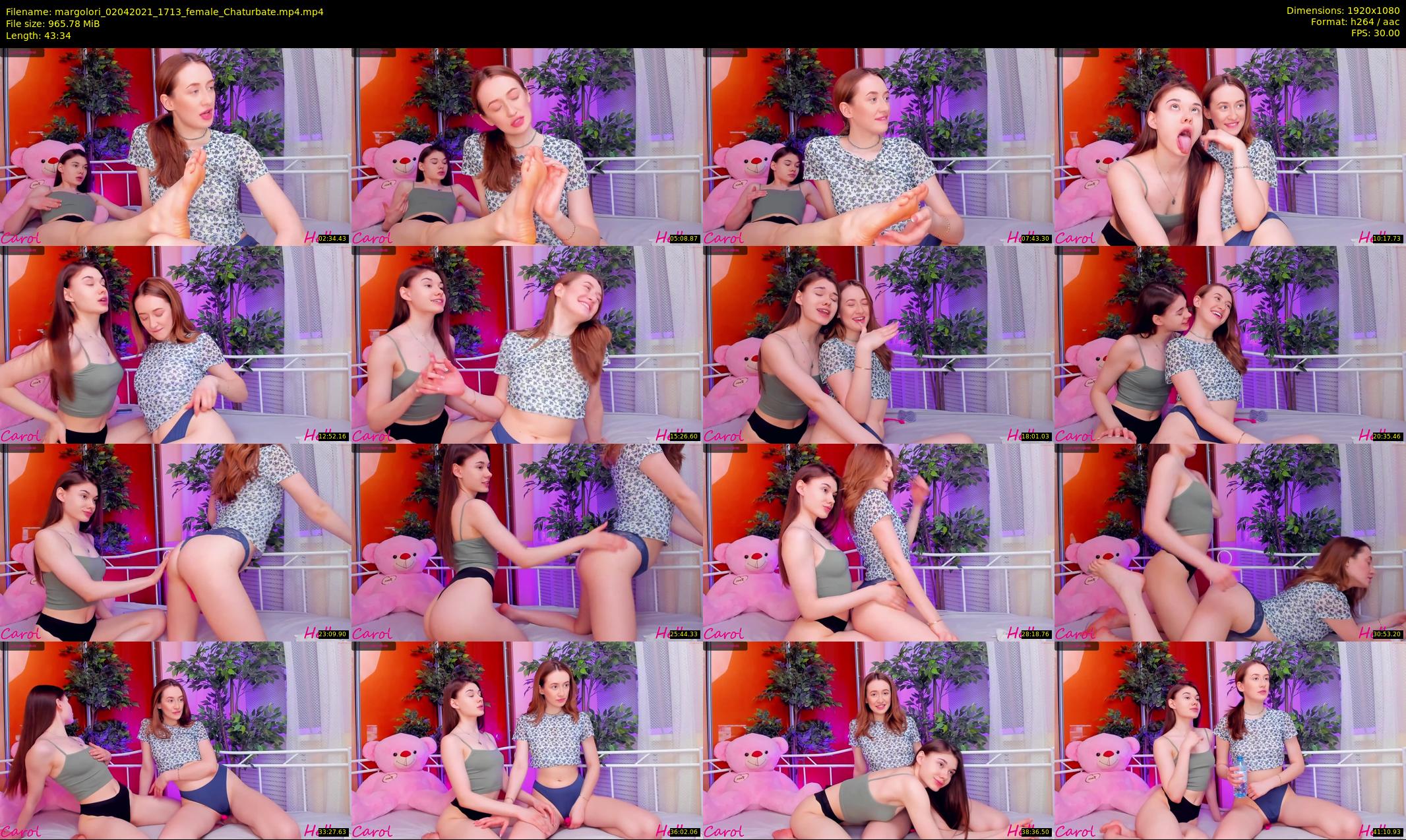 margolori — 44 minute Chaturbate couple cam show recording, 1080p, Apr 2, 2021