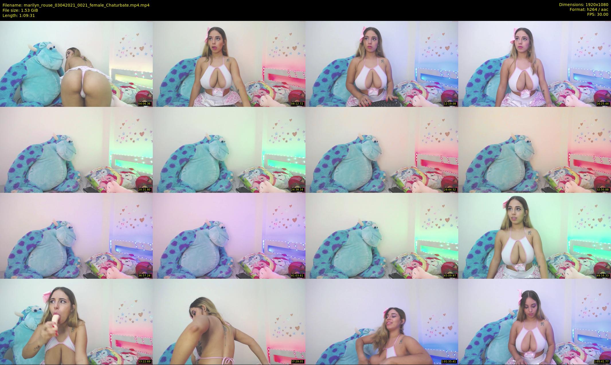 marilyn_rouse — 70 minute Chaturbate female cam show recording, 1080p, Apr 3, 2021
