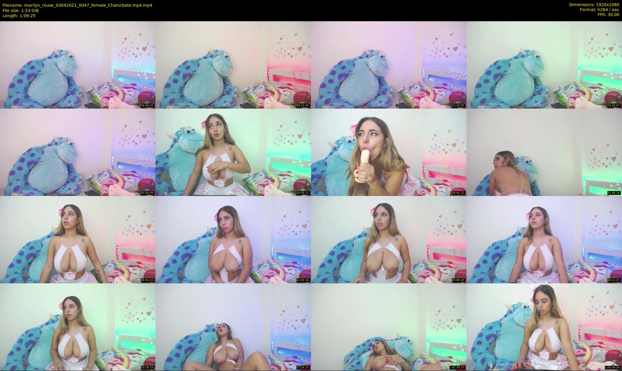 marilyn_rouse — 70 minute Chaturbate female cam show recording, 1080p, Apr 3, 2021