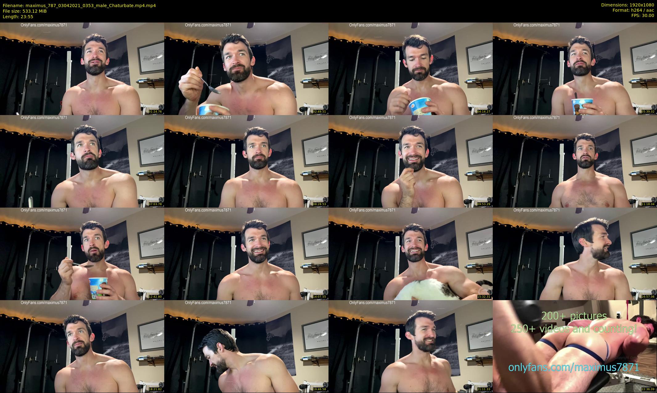 maximus_787 — 24 minute Chaturbate male cam show recording, 1080p, Apr 3, 2021