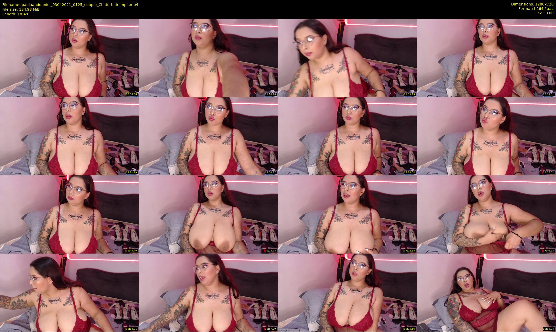 paolaanddaniel — 11 minute Chaturbate couple cam show recording, 720p, Apr 3, 2021