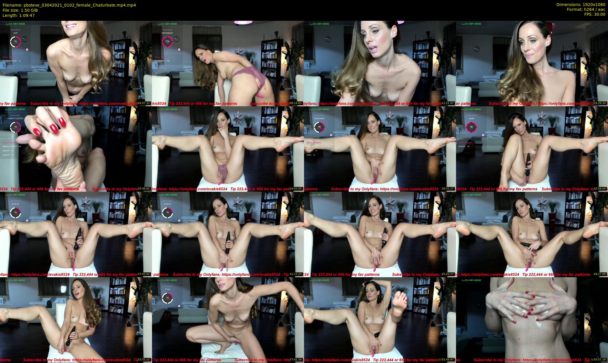 pbsteve — 70 minute Chaturbate couple cam show recording, 1080p, Apr 3, 2021