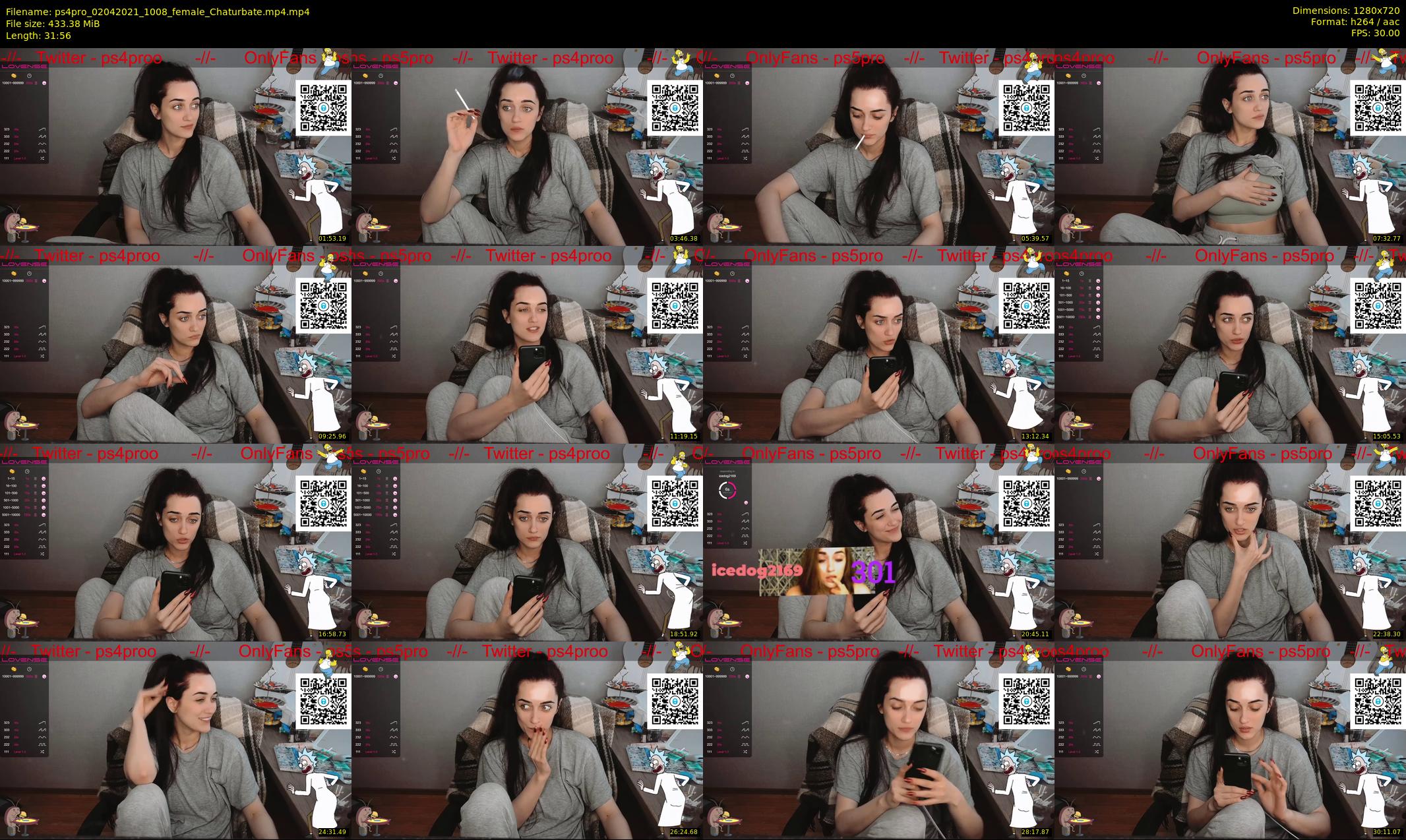 ps4pro — 32 minute Chaturbate female cam show recording, 720p, Apr 2, 2021