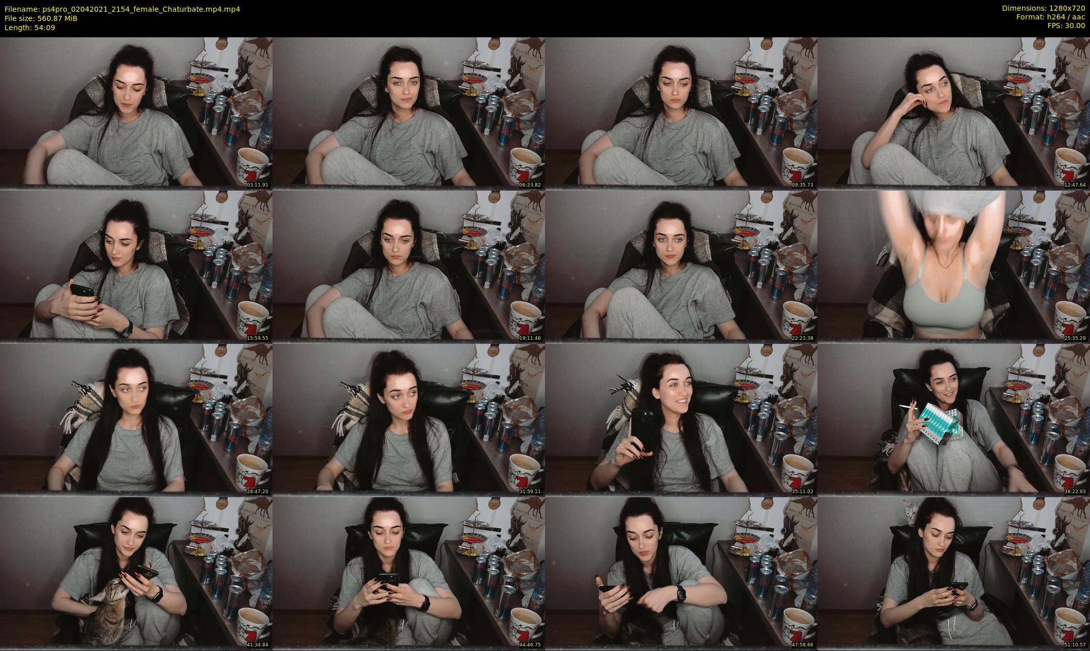 ps4pro — 55 minute Chaturbate female cam show recording, 720p, Apr 2, 2021