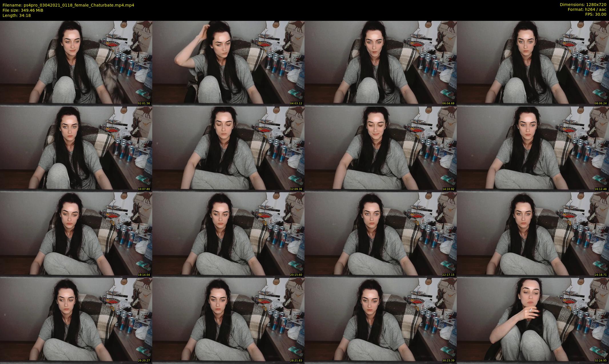 ps4pro — 35 minute Chaturbate female cam show recording, 720p, Apr 3, 2021
