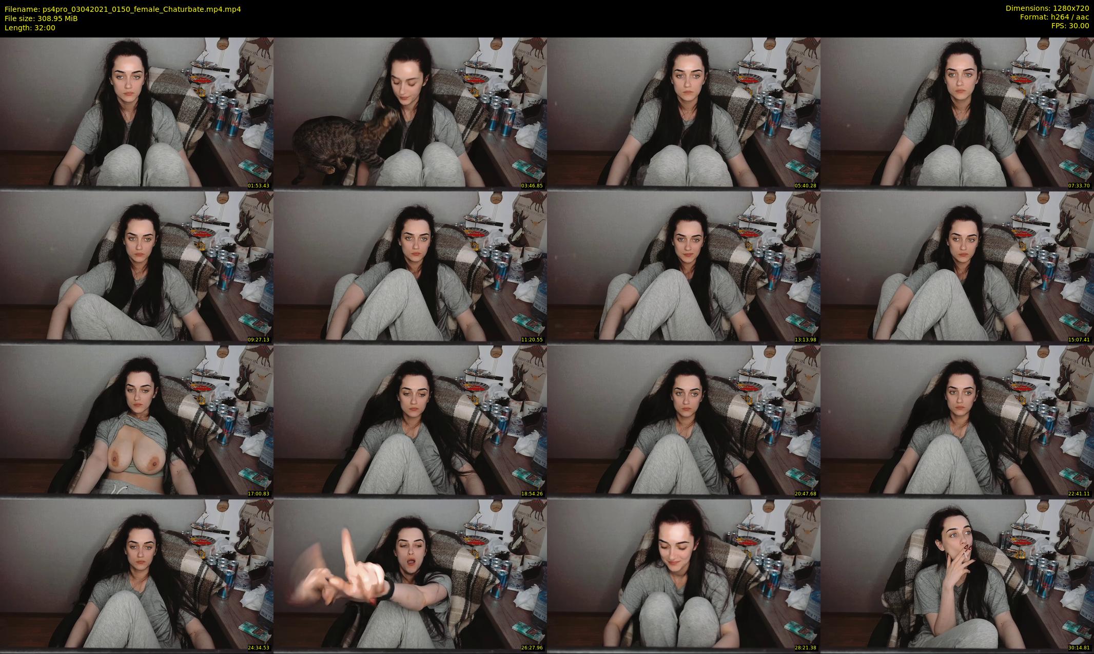 ps4pro — 32 minute Chaturbate female cam show recording, 720p, Apr 3, 2021