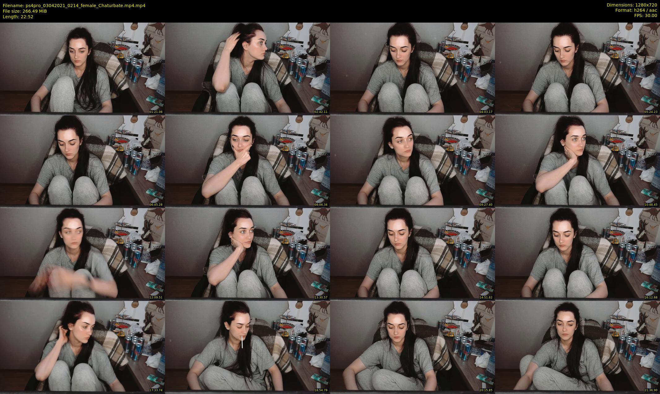 ps4pro — 23 minute Chaturbate female cam show recording, 720p, Apr 3, 2021