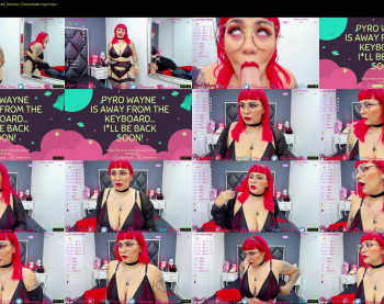 pyrowayne — 59 minute Chaturbate female cam show recording, 720p, Apr 3, 2021
