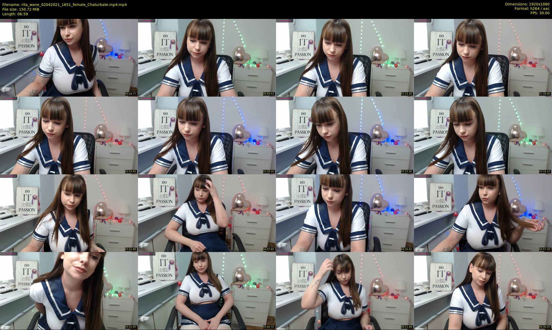 rita_wane — 7 minute Chaturbate female cam show recording, 1080p, Apr 2, 2021
