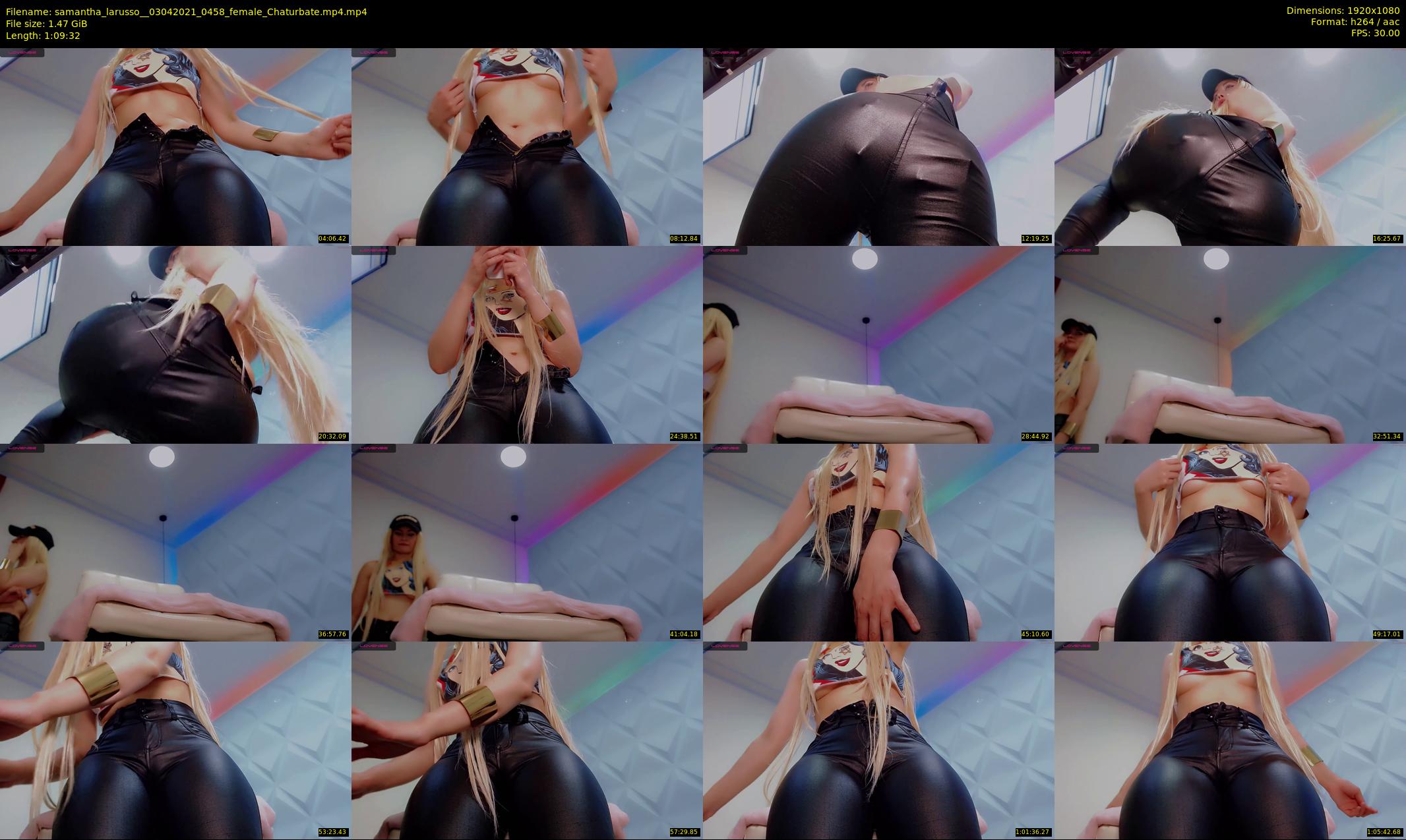 samantha_larusso_ — 70 minute Chaturbate couple cam show recording, 1080p, Apr 3, 2021