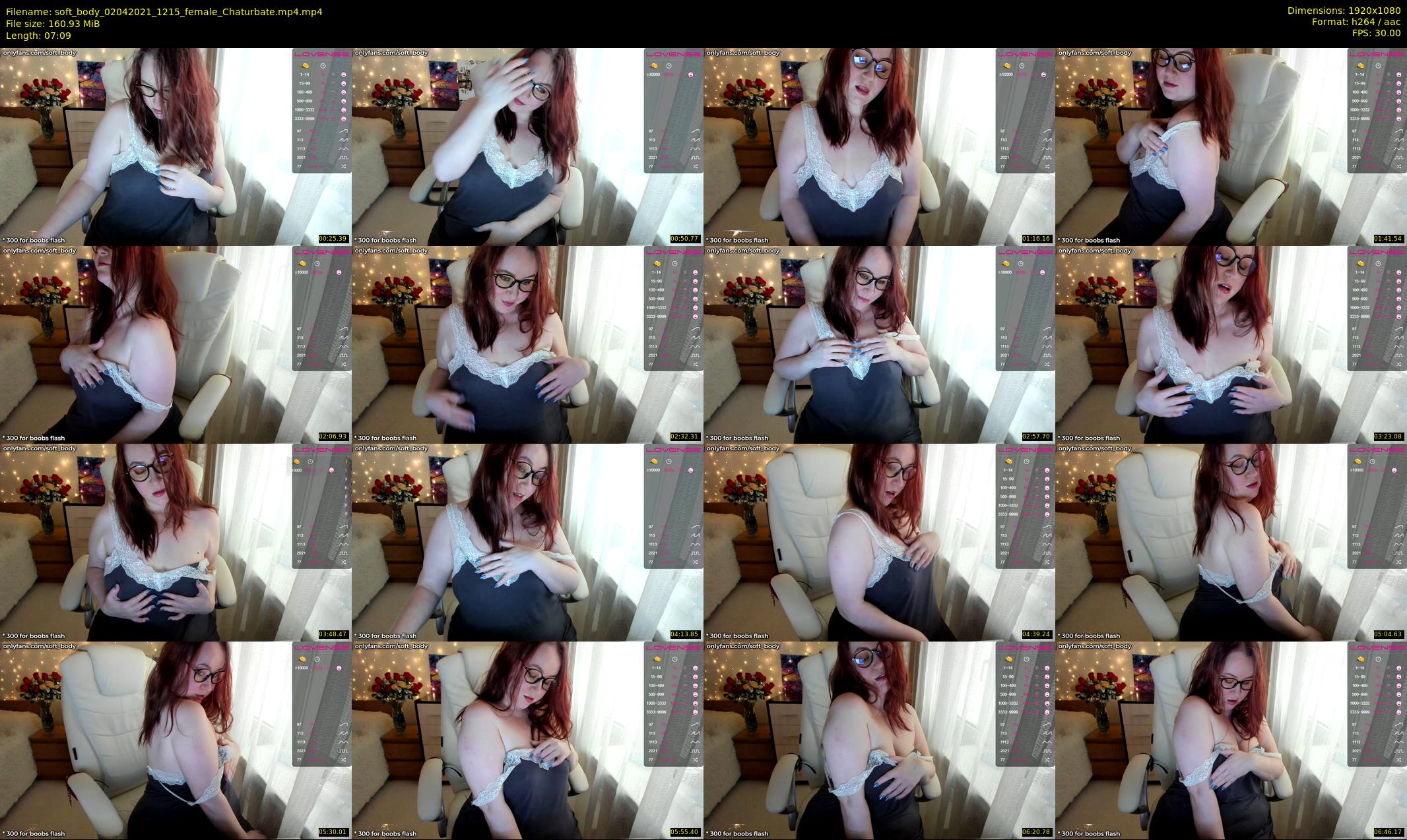 soft_body — 8 minute Chaturbate female cam show recording, 1080p, Apr 2, 2021