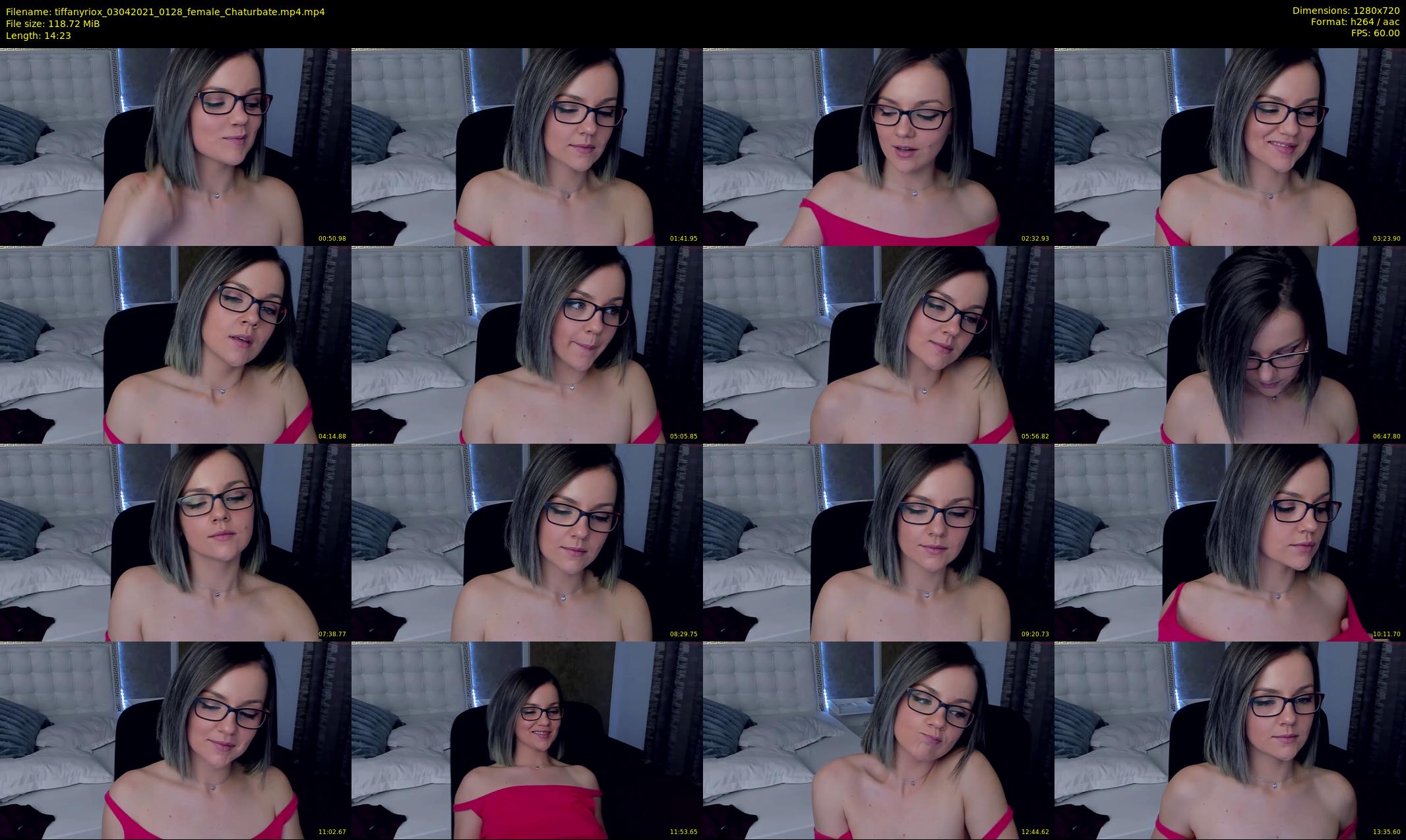 tiffanyriox — 15 minute Chaturbate female cam show recording, 720p, Apr 3, 2021