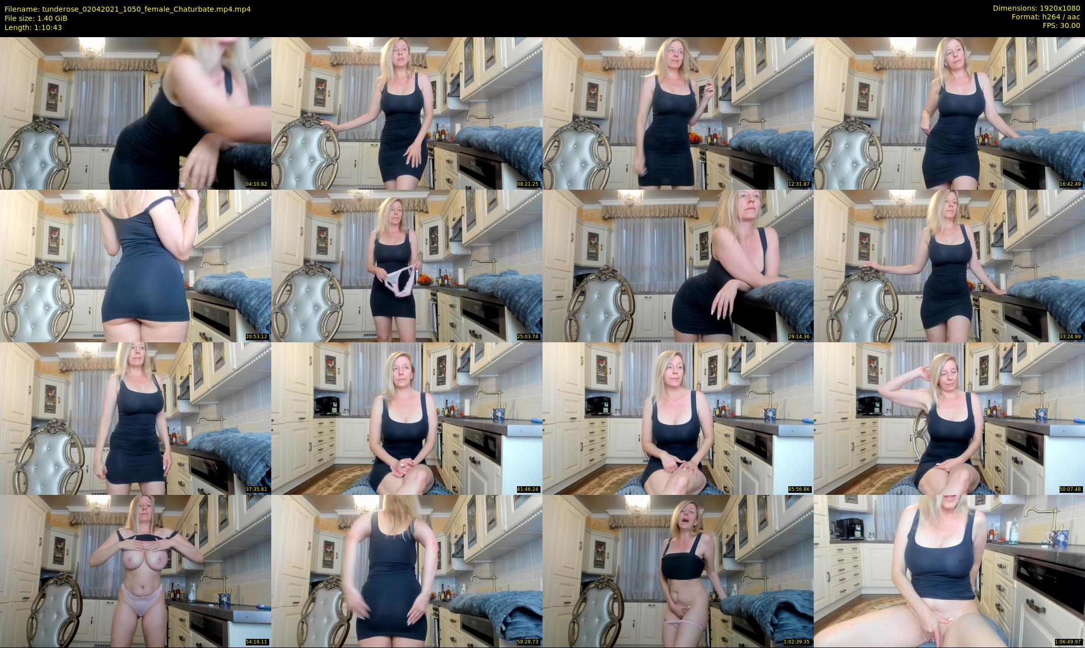 tunderose — 71 minute Chaturbate female cam show recording, 1080p, Apr 2, 2021
