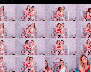 unicorngirls — 3 minute Chaturbate couple cam show recording, 1080p, Apr 2, 2021