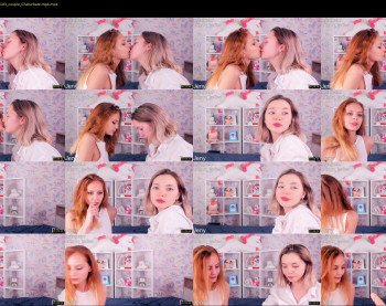unicorngirls — 3 minute Chaturbate couple cam show recording, 1080p, Apr 3, 2021