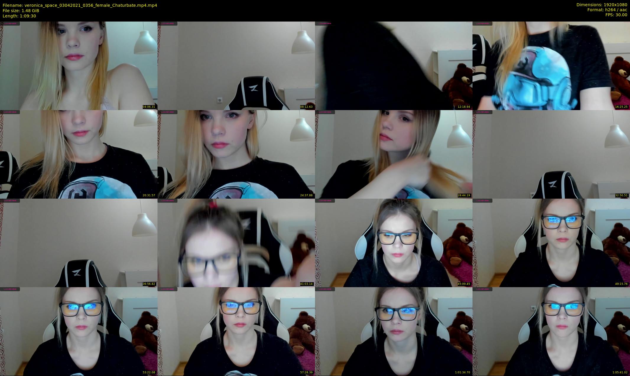veronica_space — 70 minute Chaturbate female cam show recording, 1080p, Apr 3, 2021